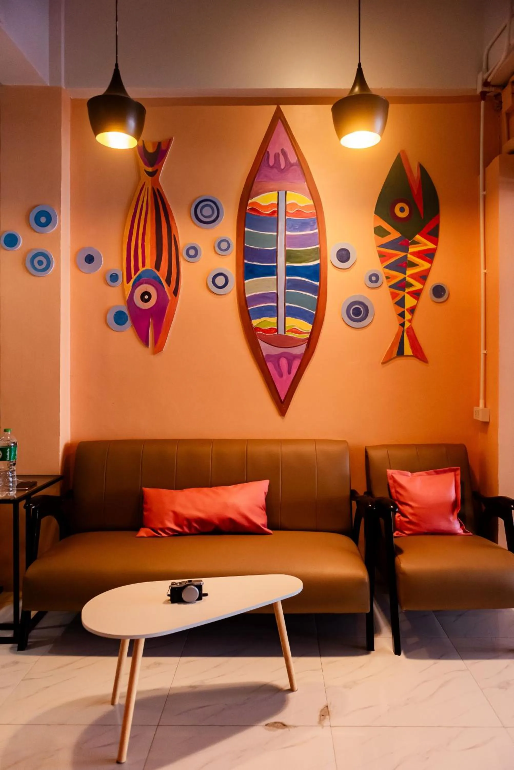 Lobby or reception in Sleeper Hostel