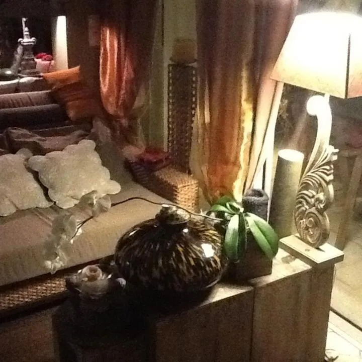 Decorative detail in La Villa Blanche