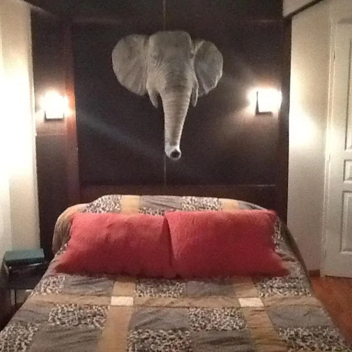 Bed in La Villa Blanche