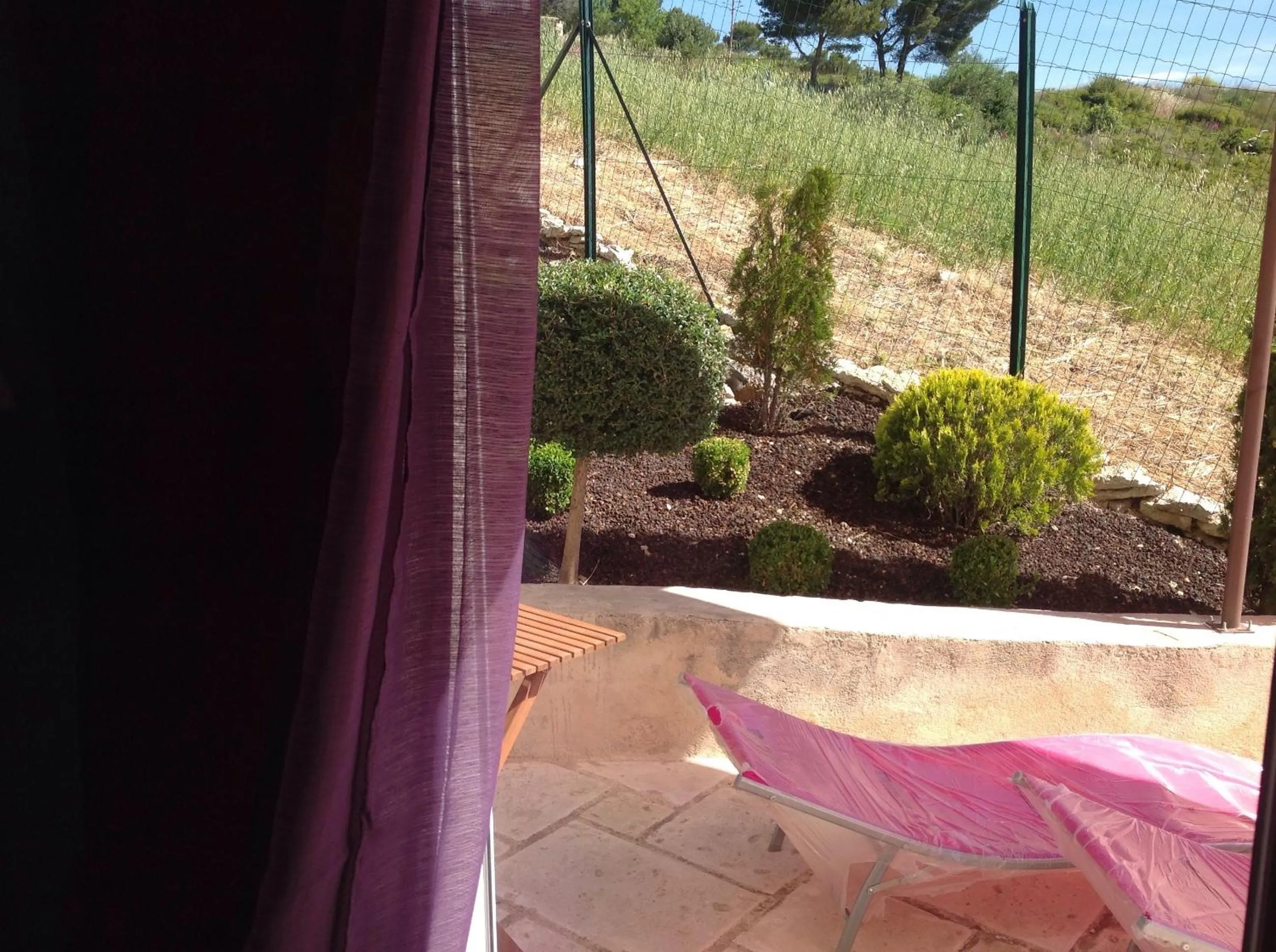 Decorative detail in La Villa Blanche