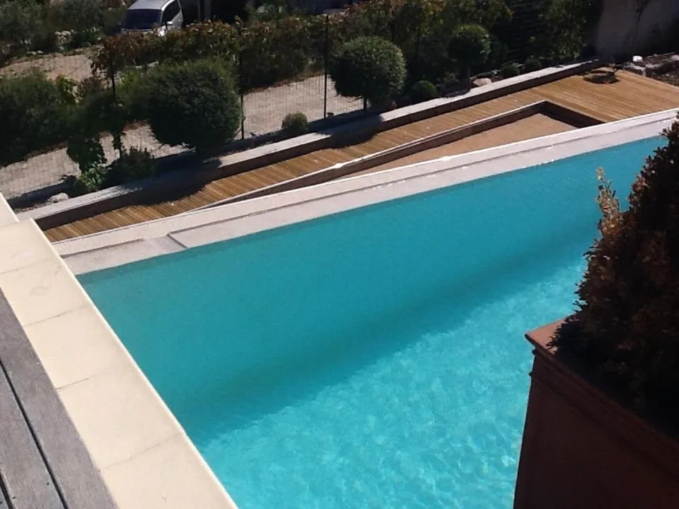 Swimming pool in La Villa Blanche