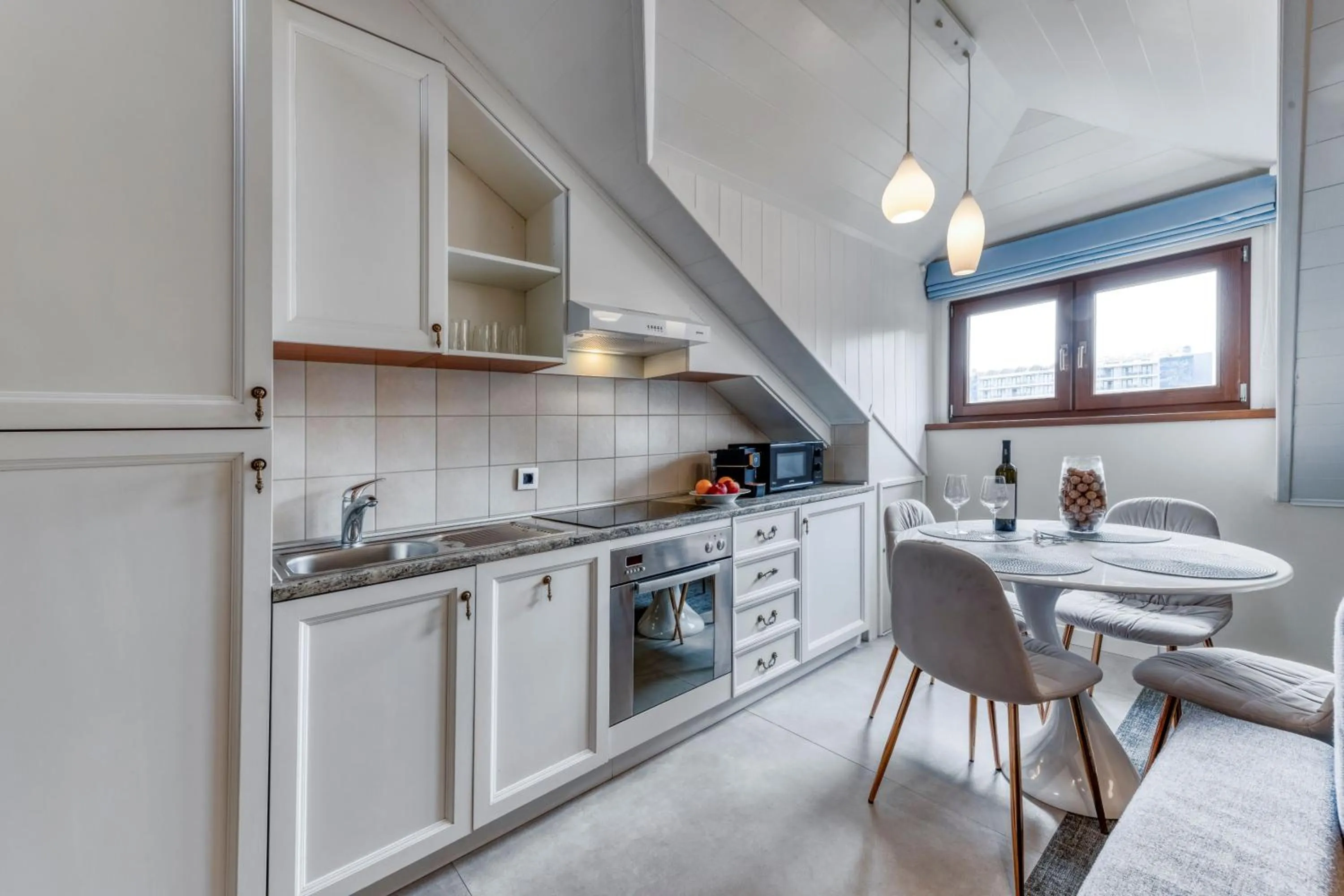 Kitchen or kitchenette in Boutique Villa Filaus