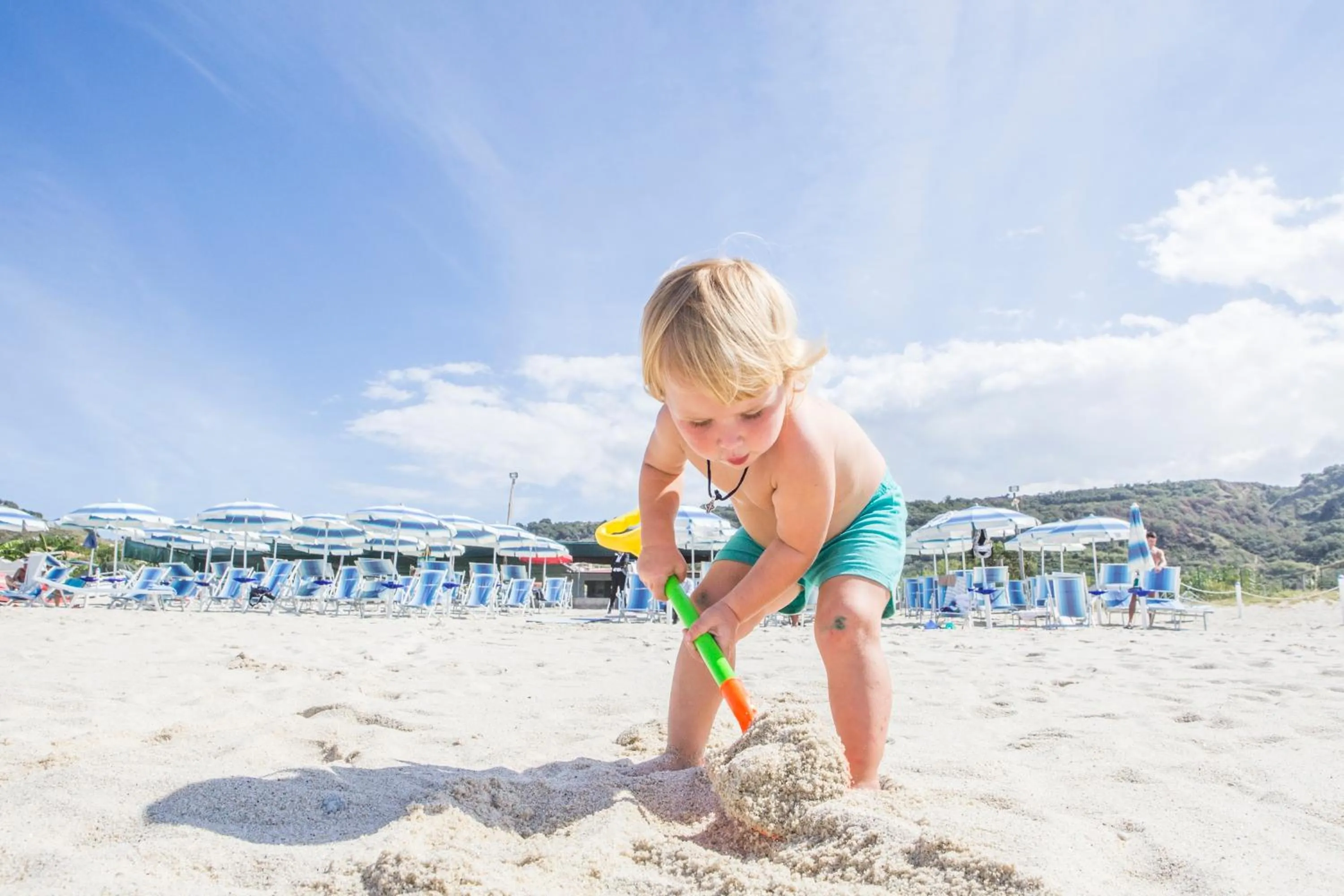Beach in Il Calabriano Residence