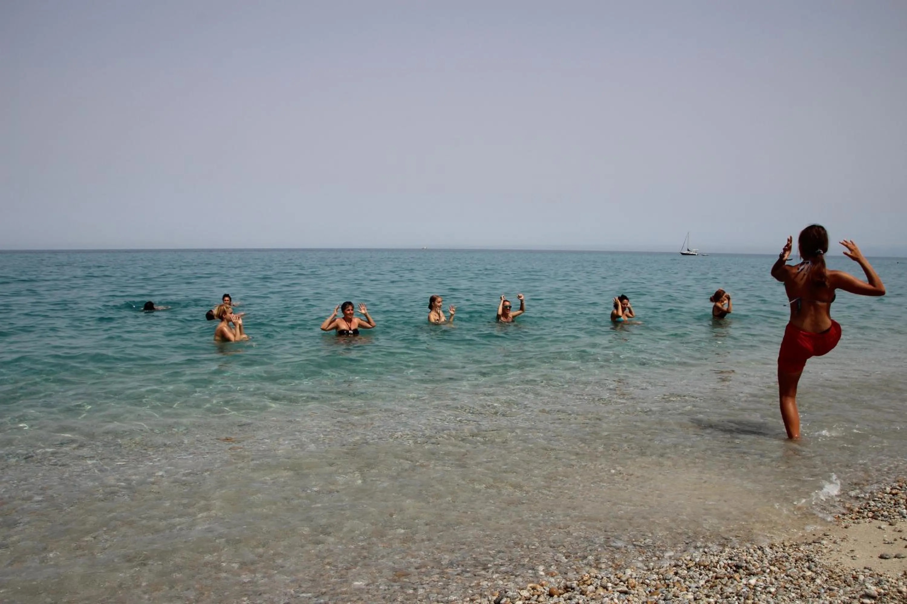 Beach in Il Calabriano Residence