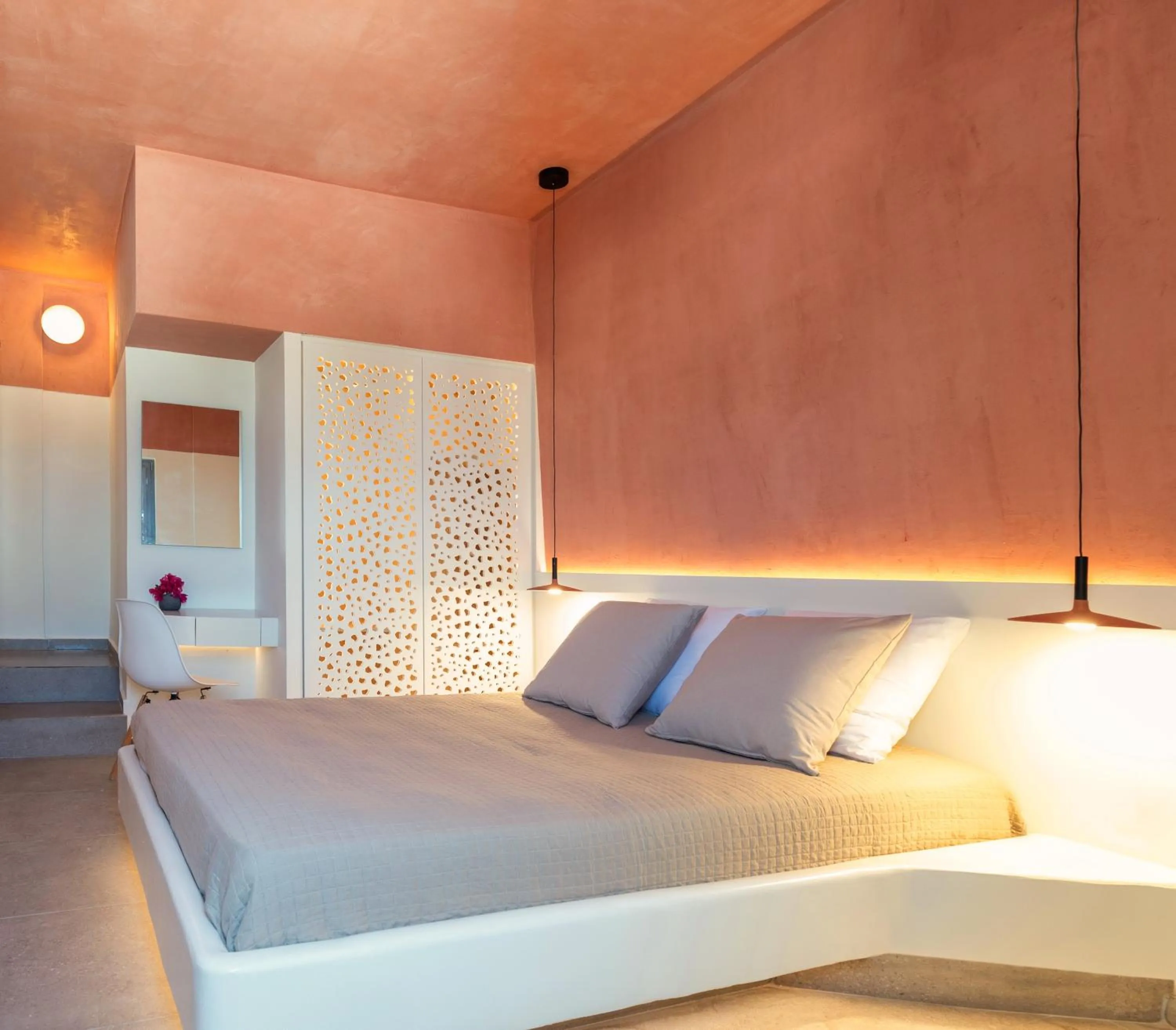 Bed in Kykladonisia Traditional Settlement