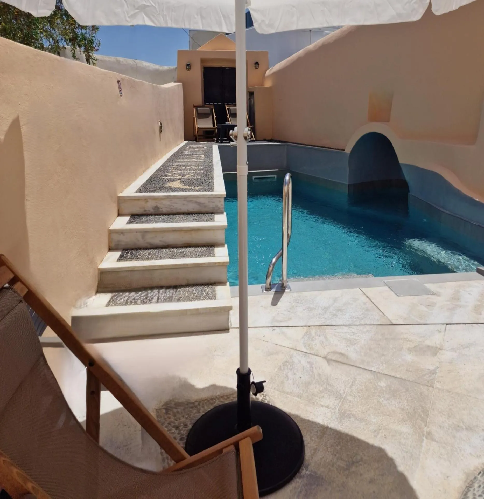 Swimming pool in Kykladonisia Traditional Settlement