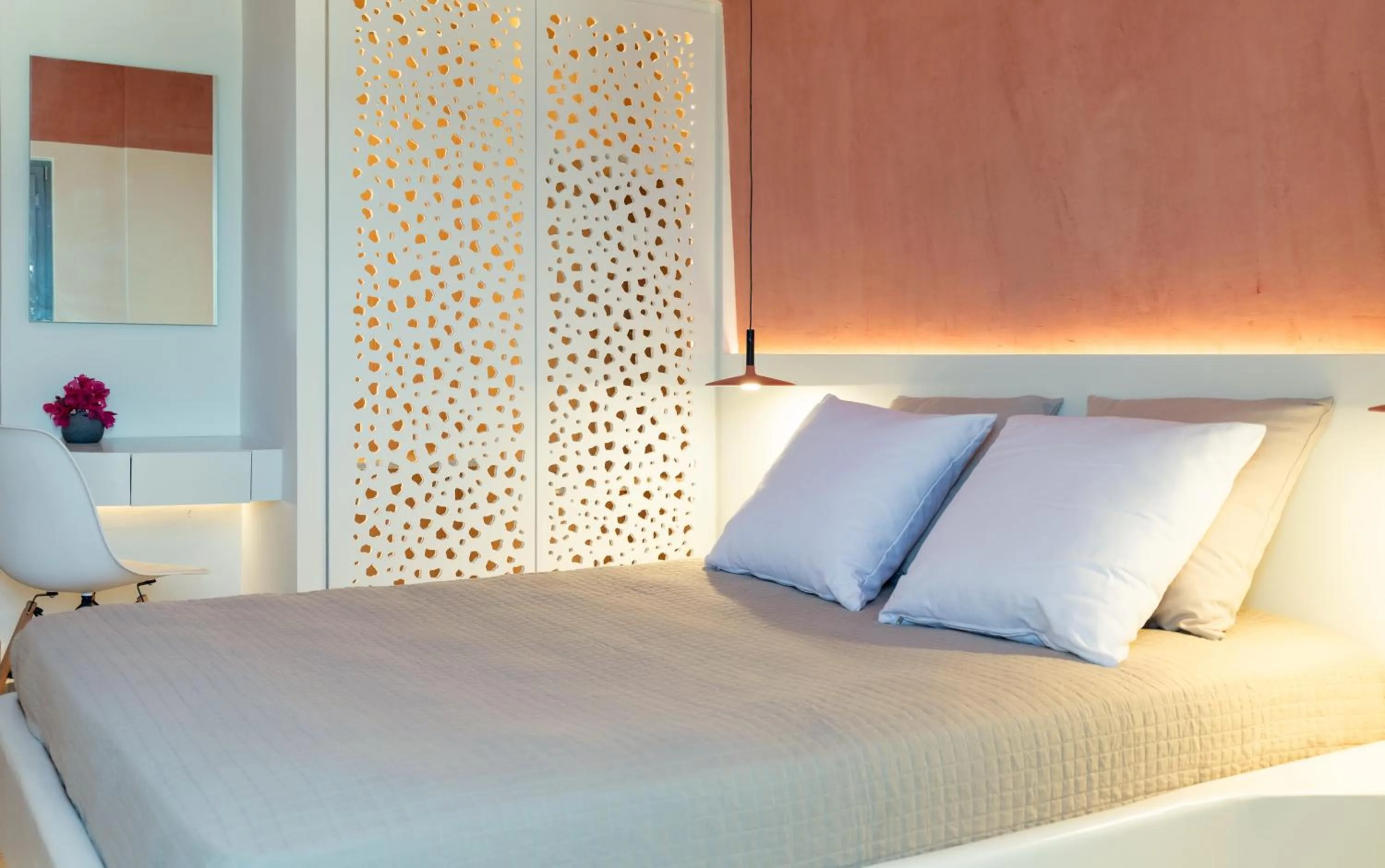 Bed in Kykladonisia Traditional Settlement