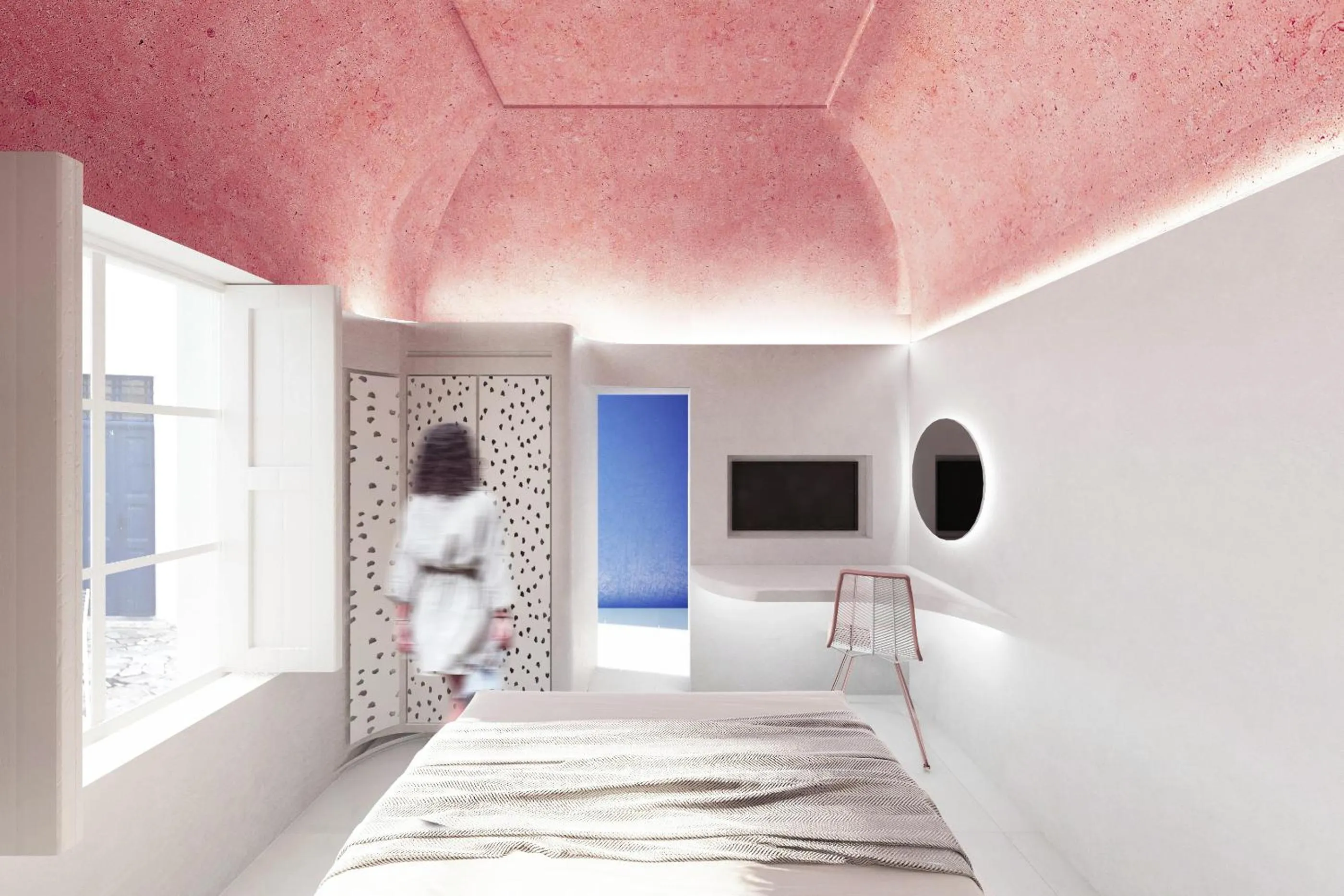 Photo of the whole room, Bed in Kykladonisia Traditional Settlement