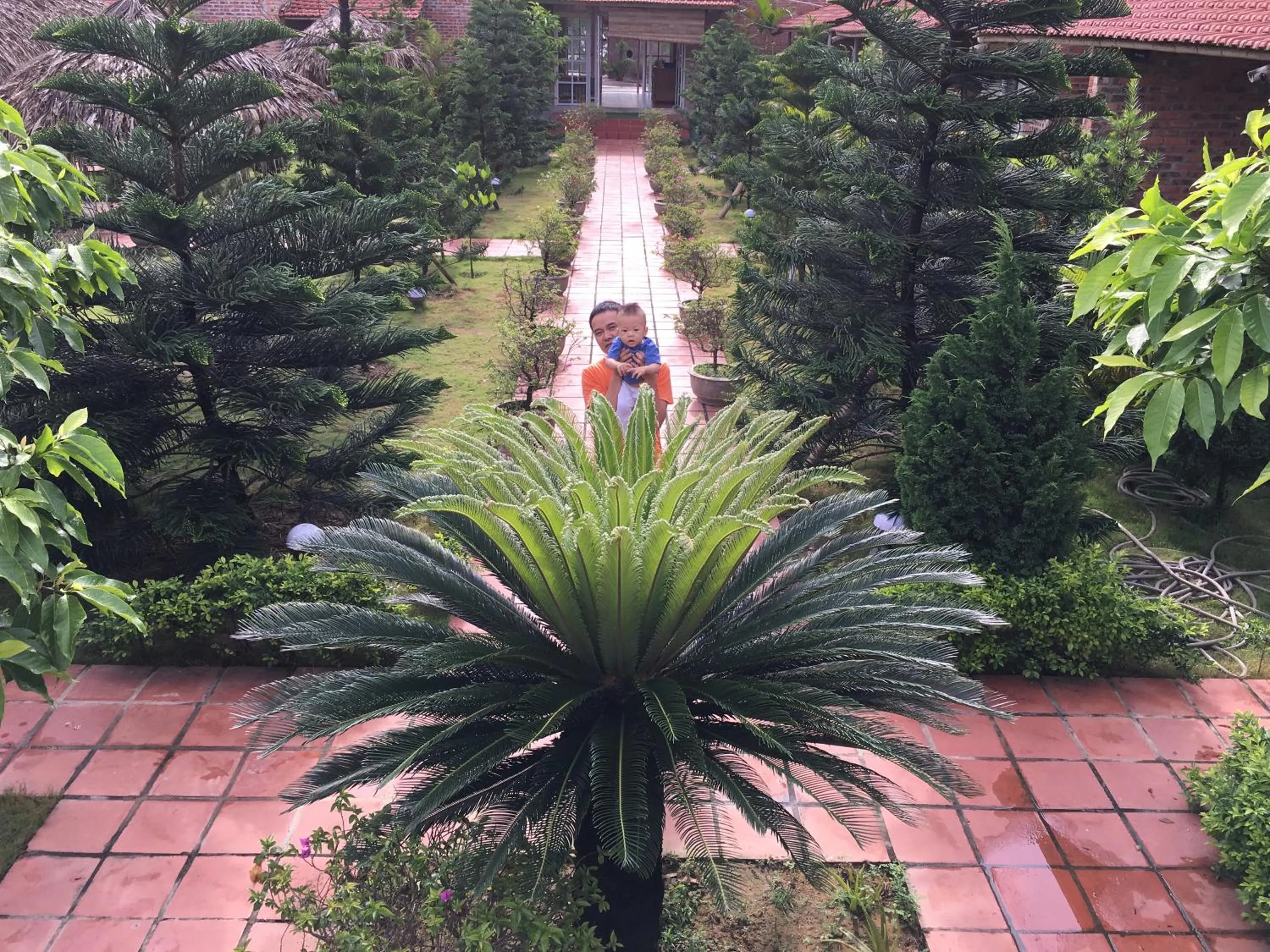 Children play ground in Ngoc Linh Villas