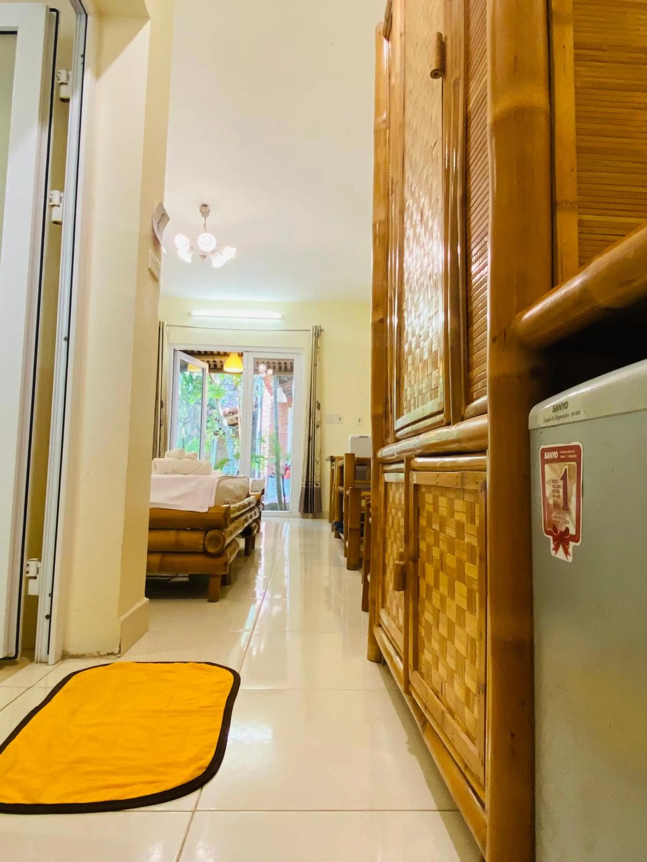 Bed in Ngoc Linh Villas