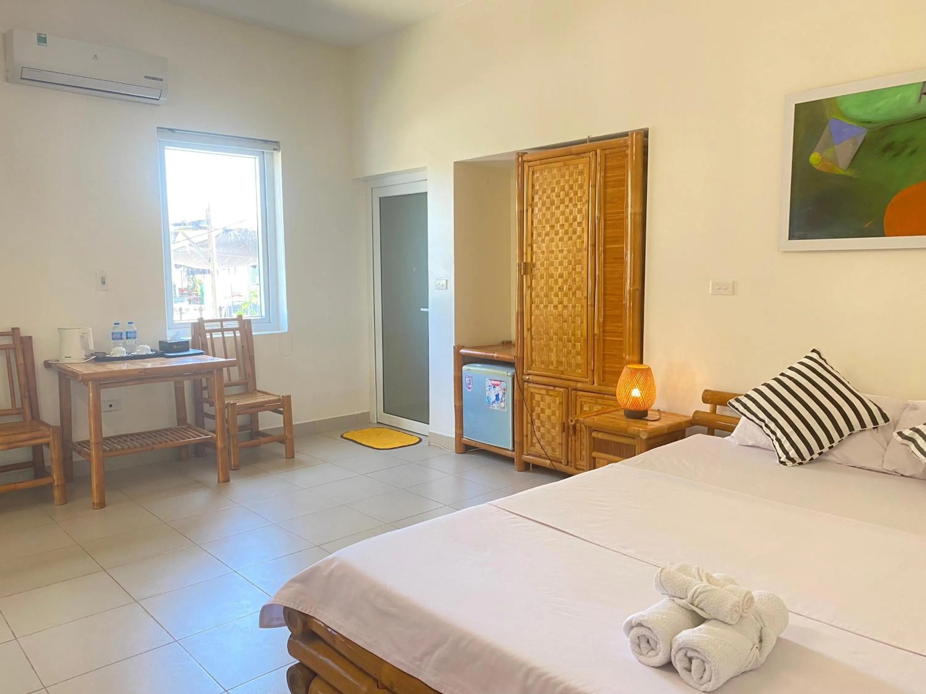 Bed in Ngoc Linh Villas