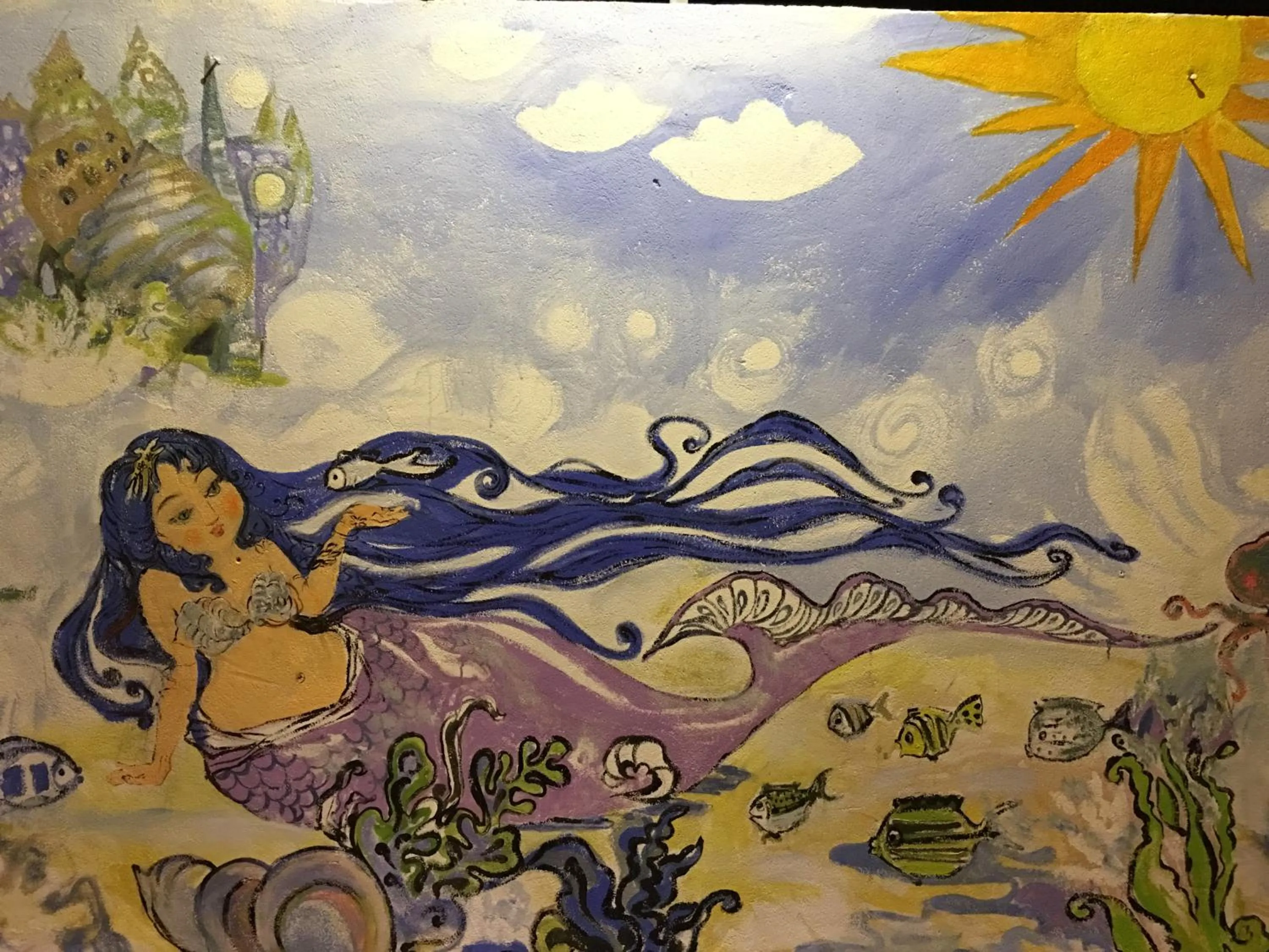 Decorative detail in Ngoc Linh Villas