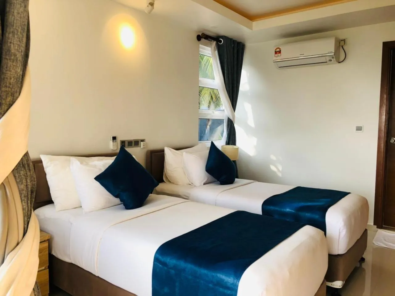 Bed in Reef Edge Thulusdhoo, Maldives