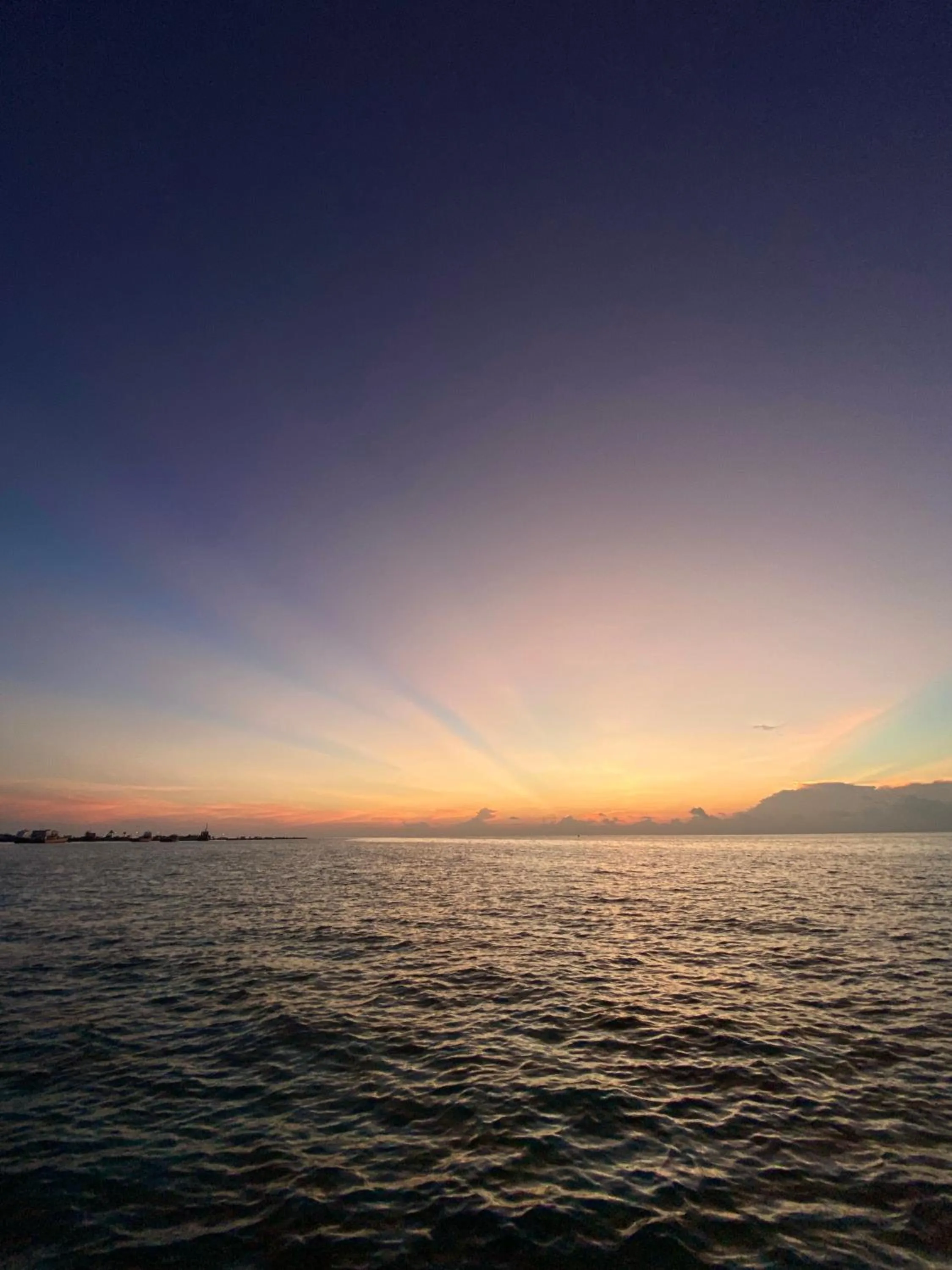 Sunset in Reef Edge Thulusdhoo, Maldives