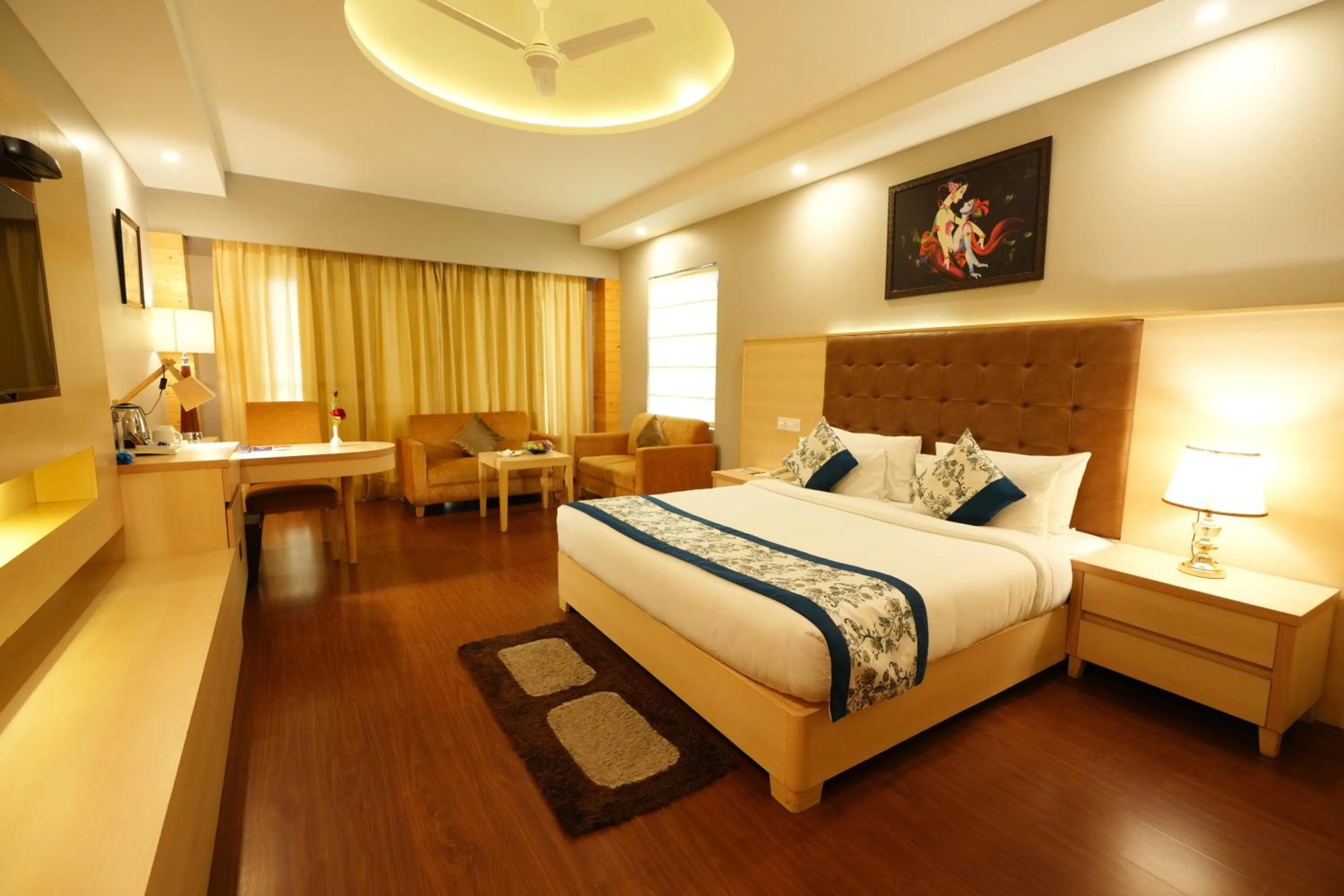 Bedroom, Bed in The Bliss Palampur