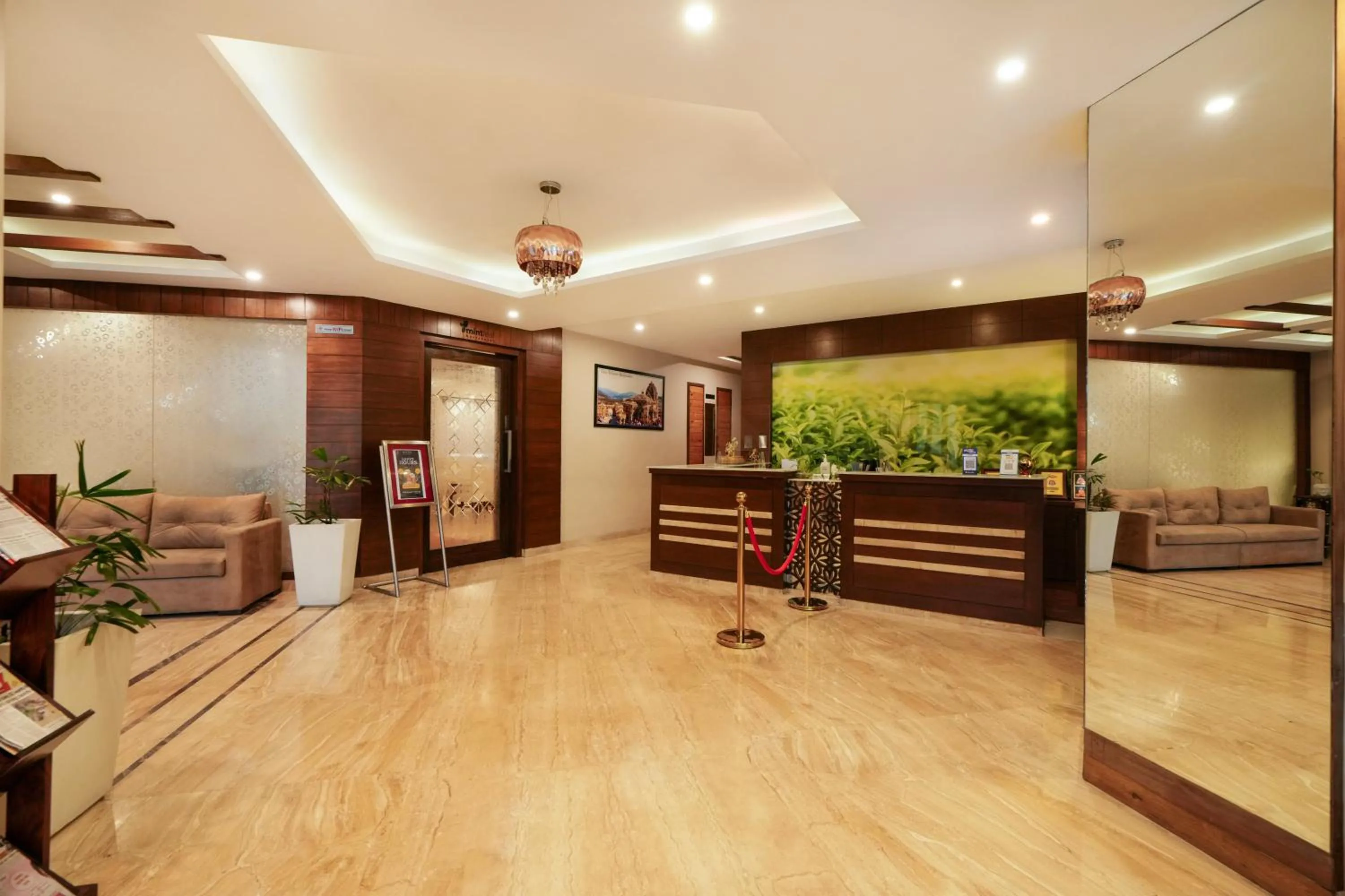 Lobby or reception in The Bliss Palampur