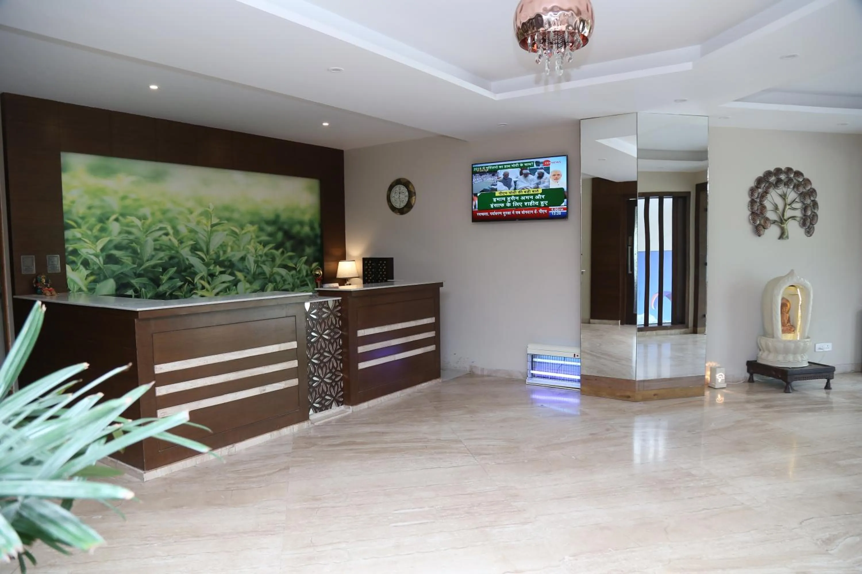 Lobby or reception in The Bliss Palampur