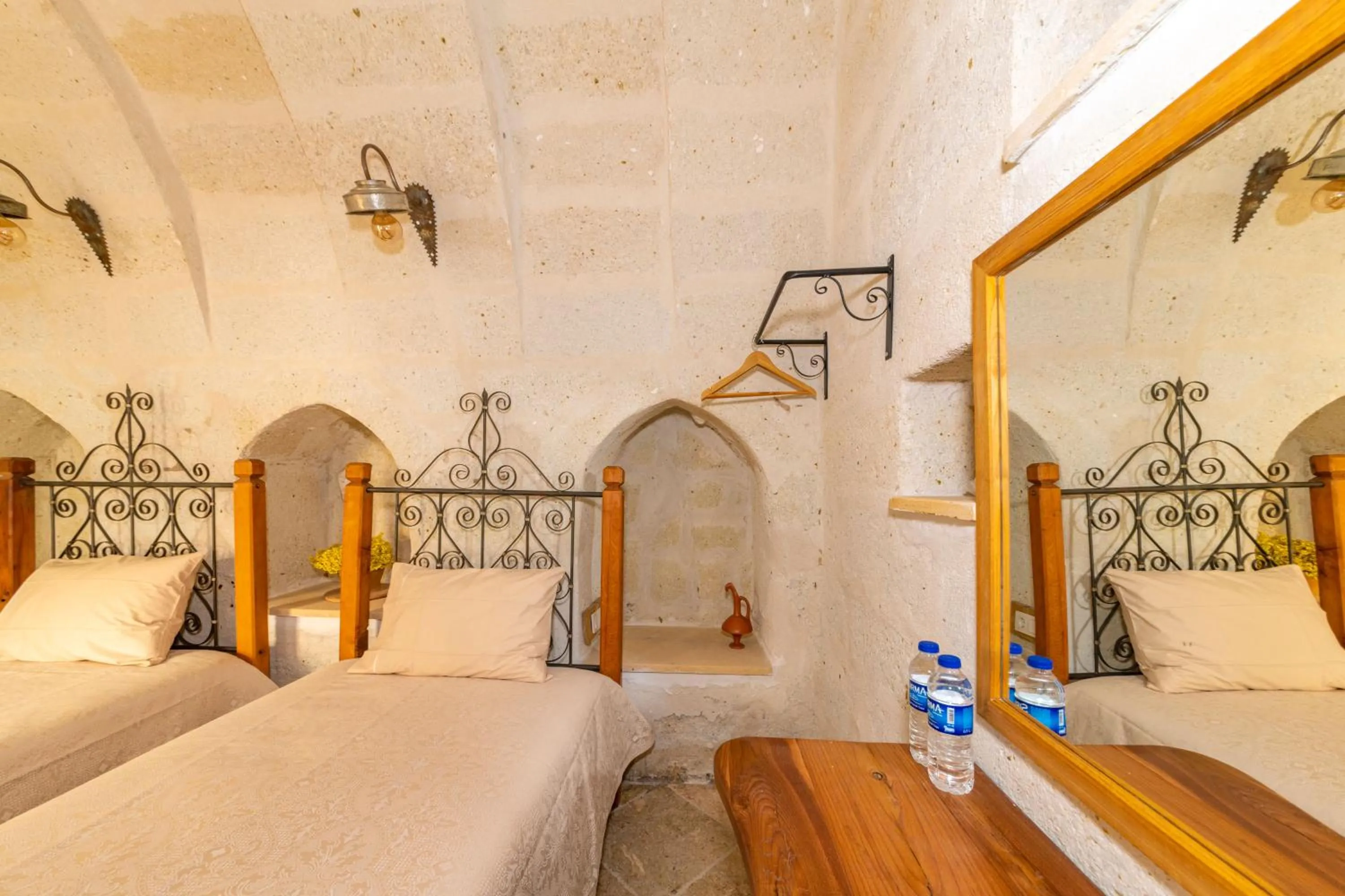 Bedroom, Bed in terracota hotel