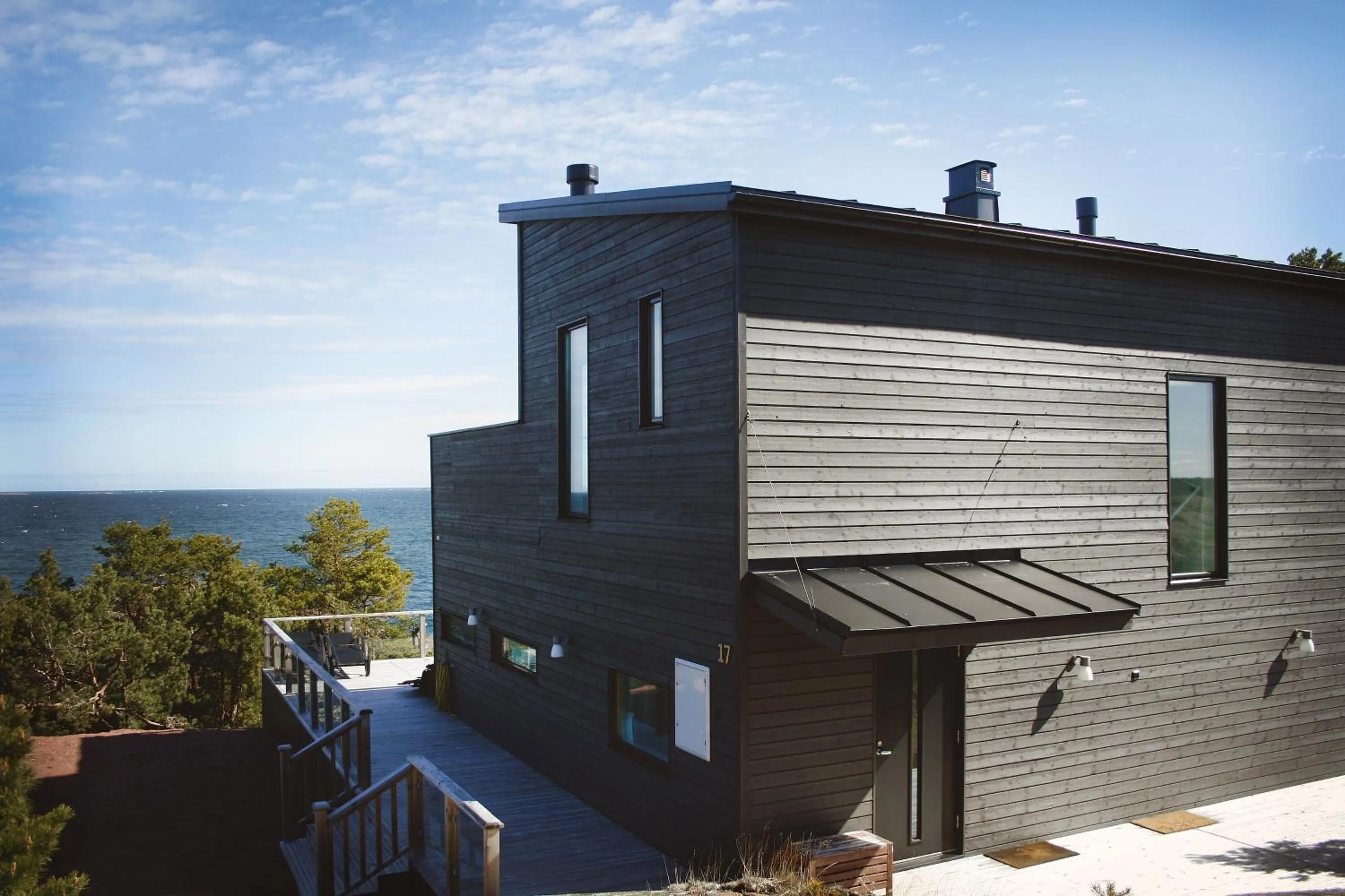 Facade/entrance in HavsVidden Resort