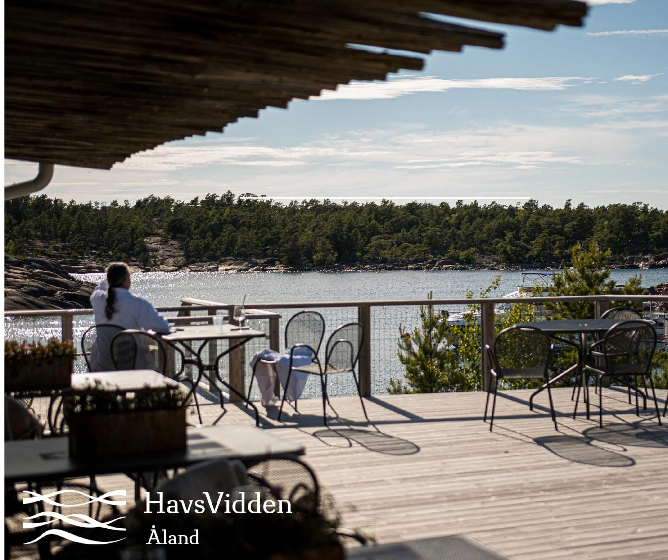 Swimming pool in HavsVidden Resort