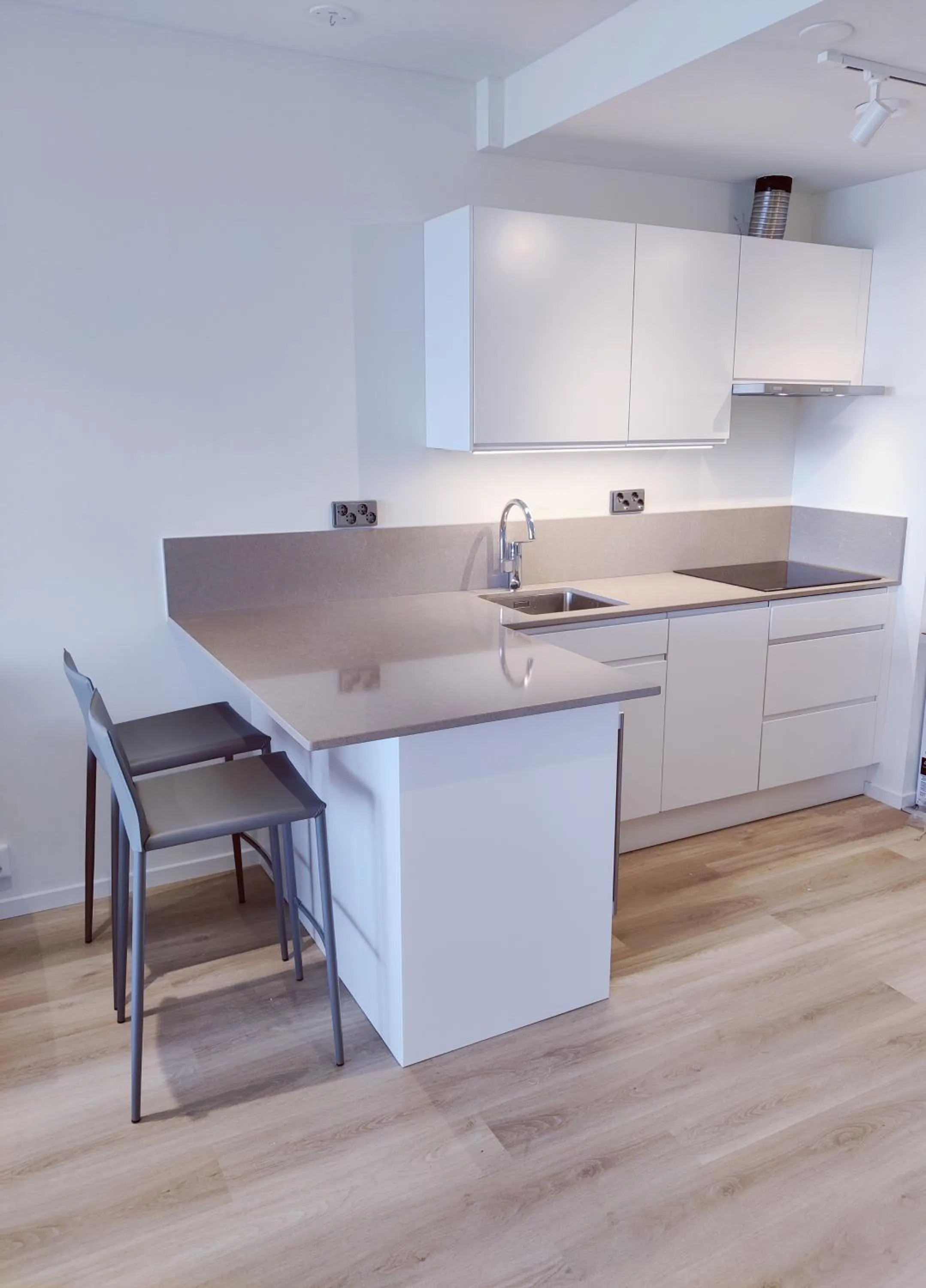 Kitchen or kitchenette in HavsVidden Resort