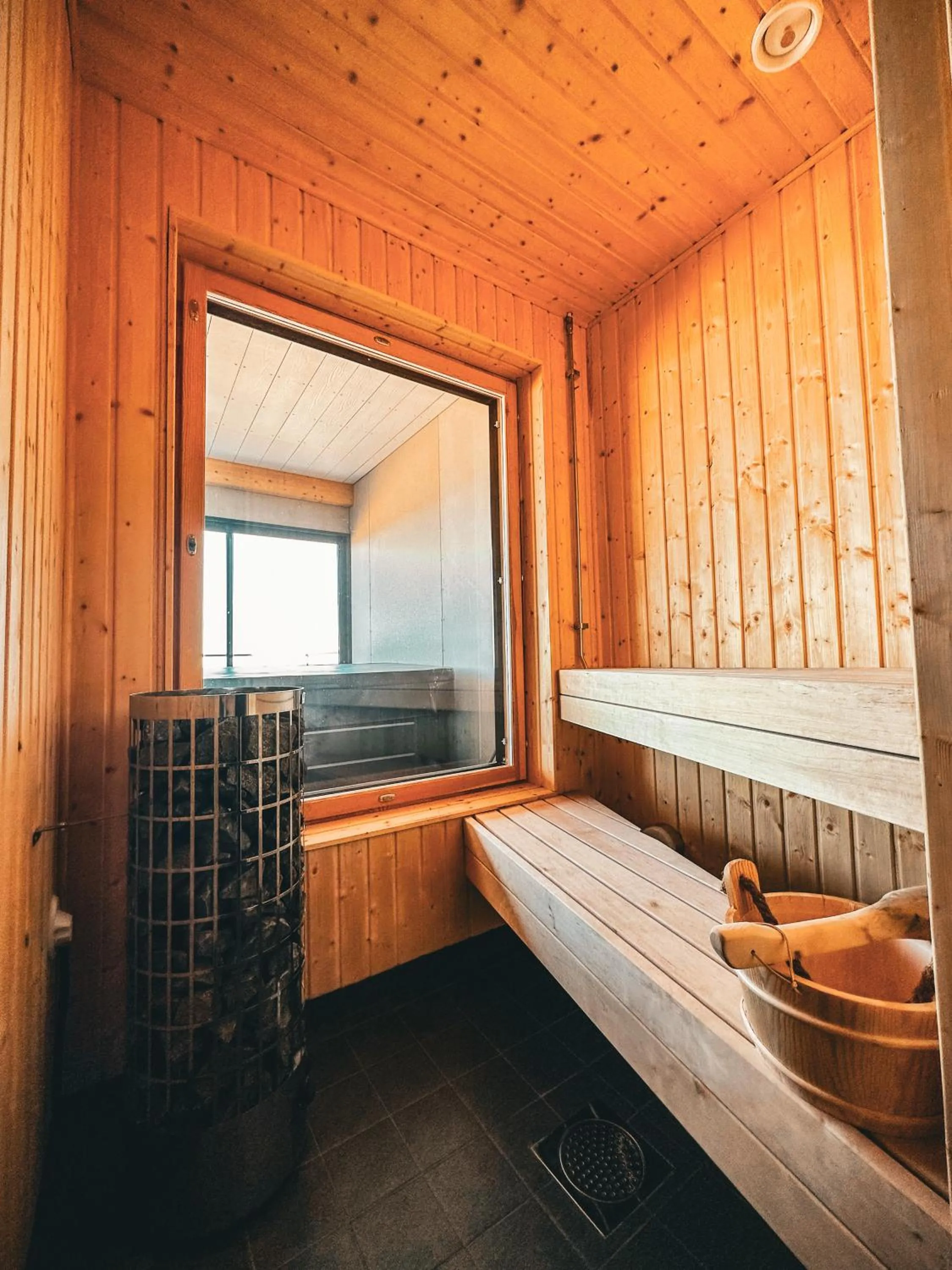 Sauna, Bed in HavsVidden Resort