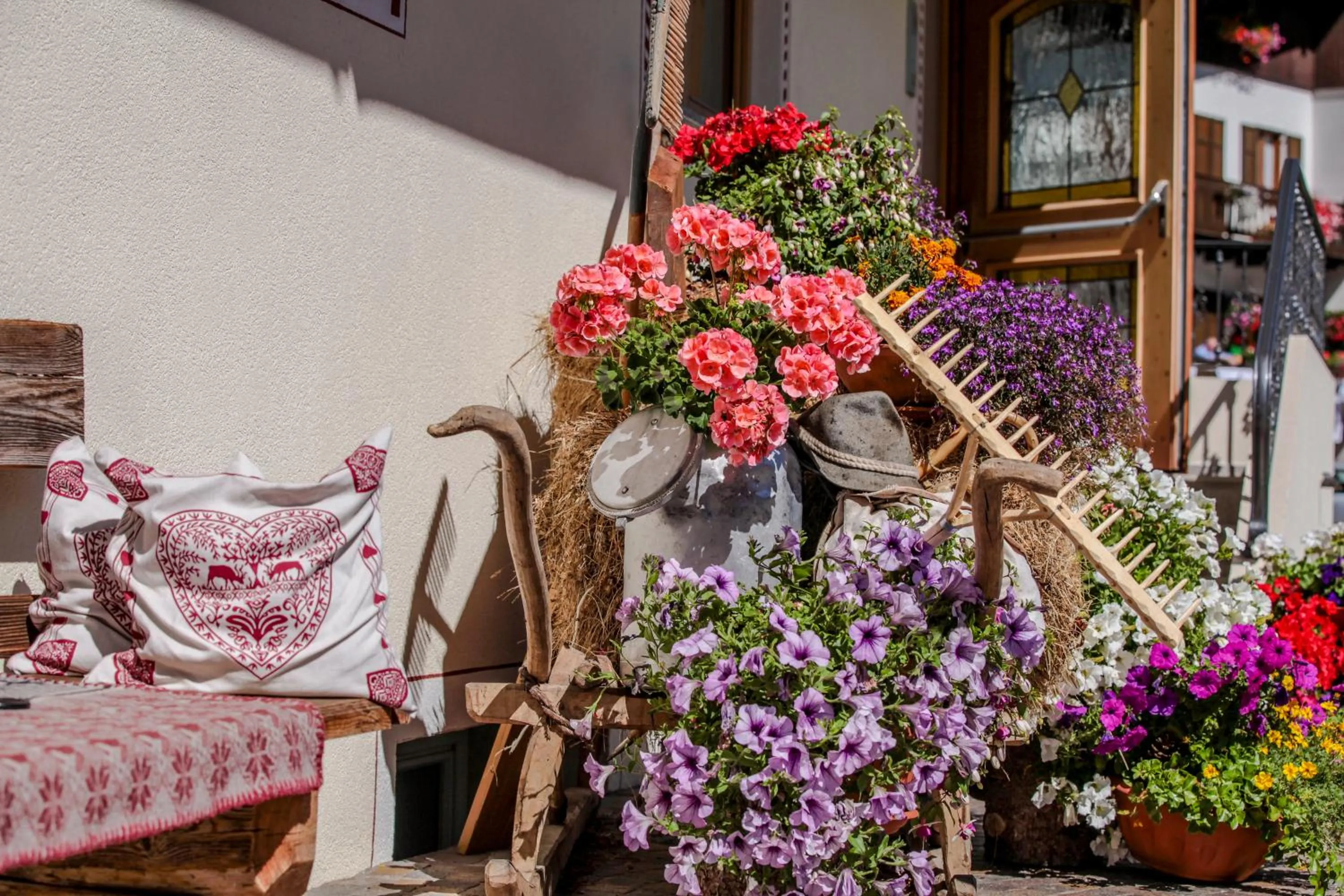 Garden in Garnì Prà Fiorì