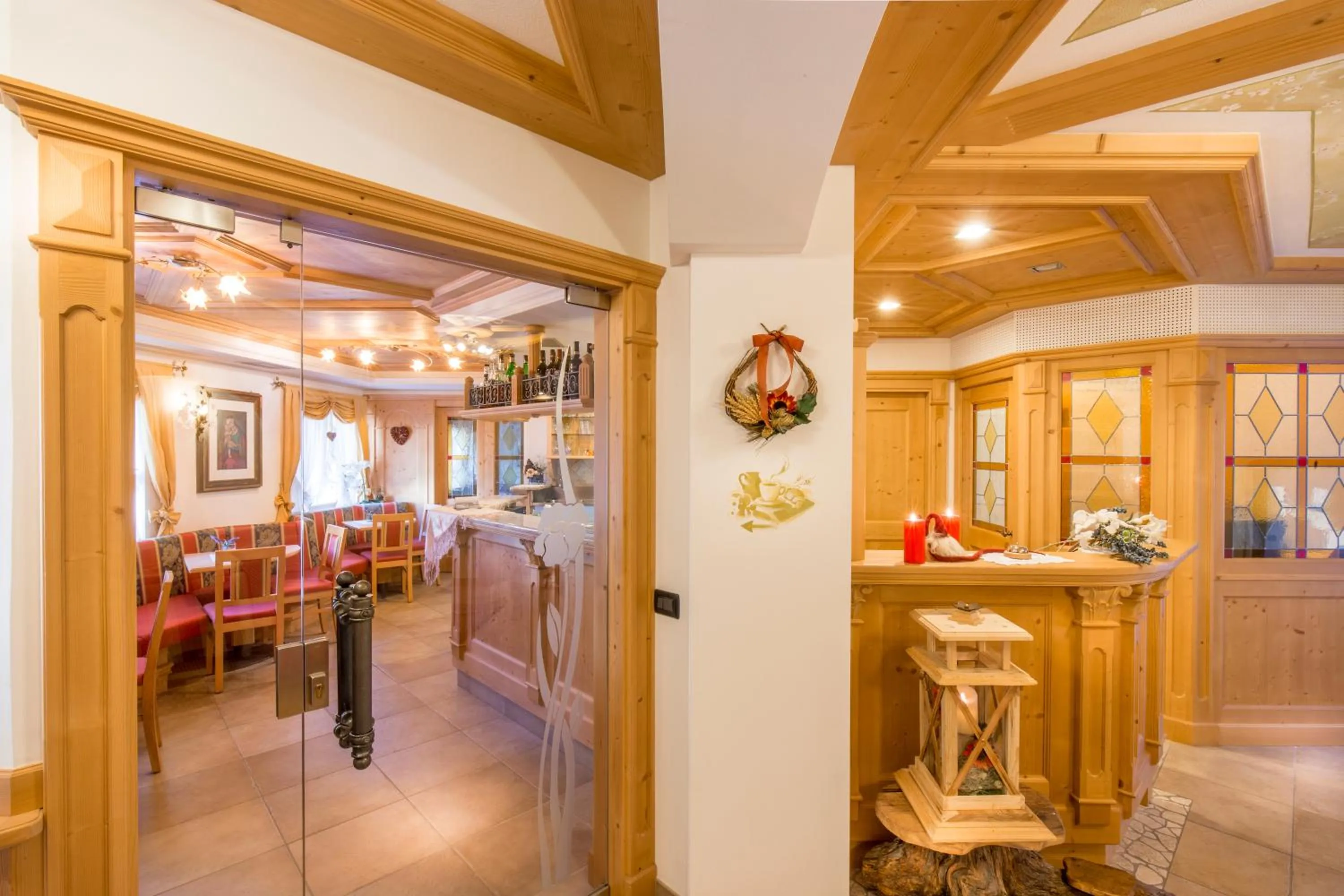 Lobby or reception in Garnì Prà Fiorì