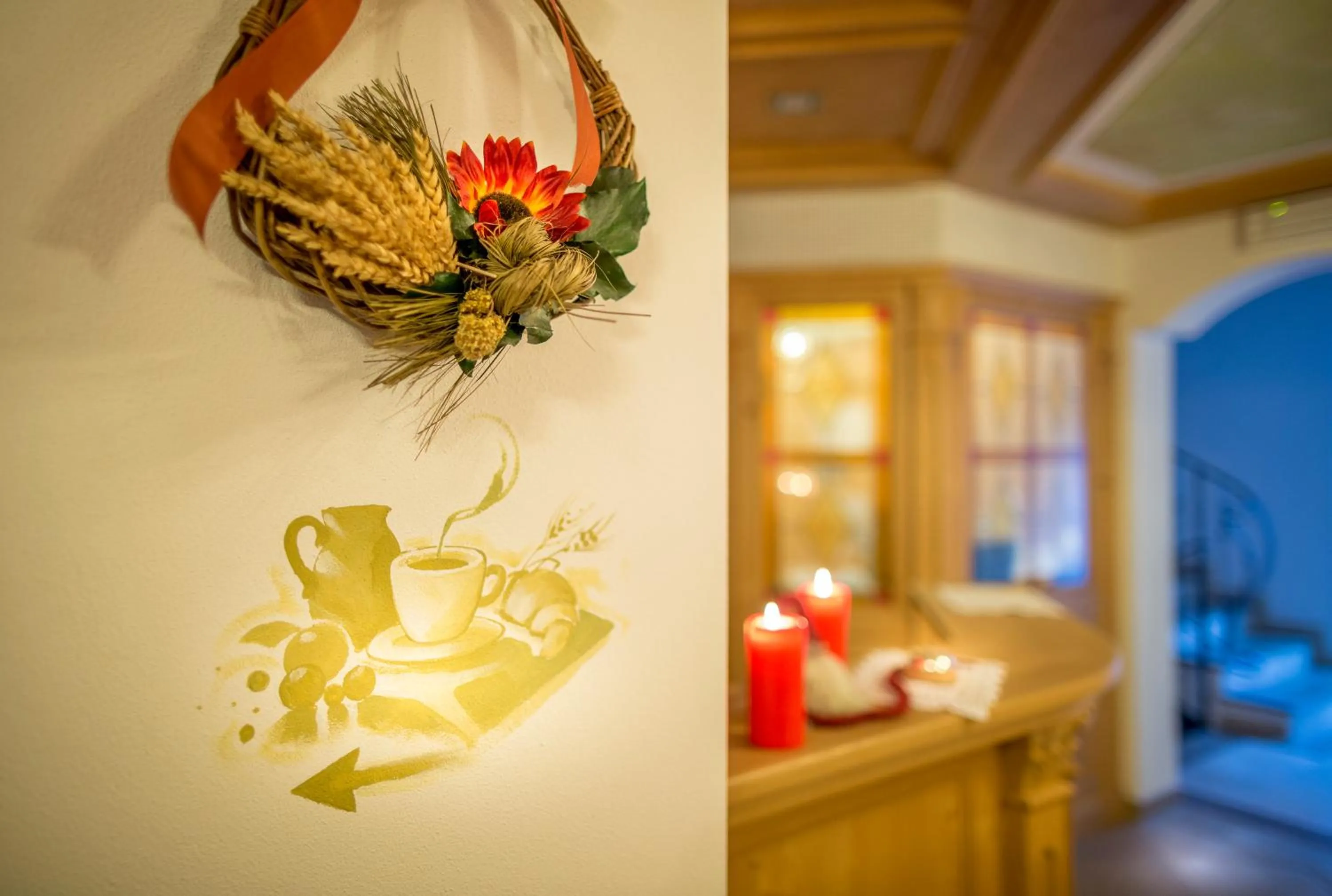 Decorative detail in Garnì Prà Fiorì