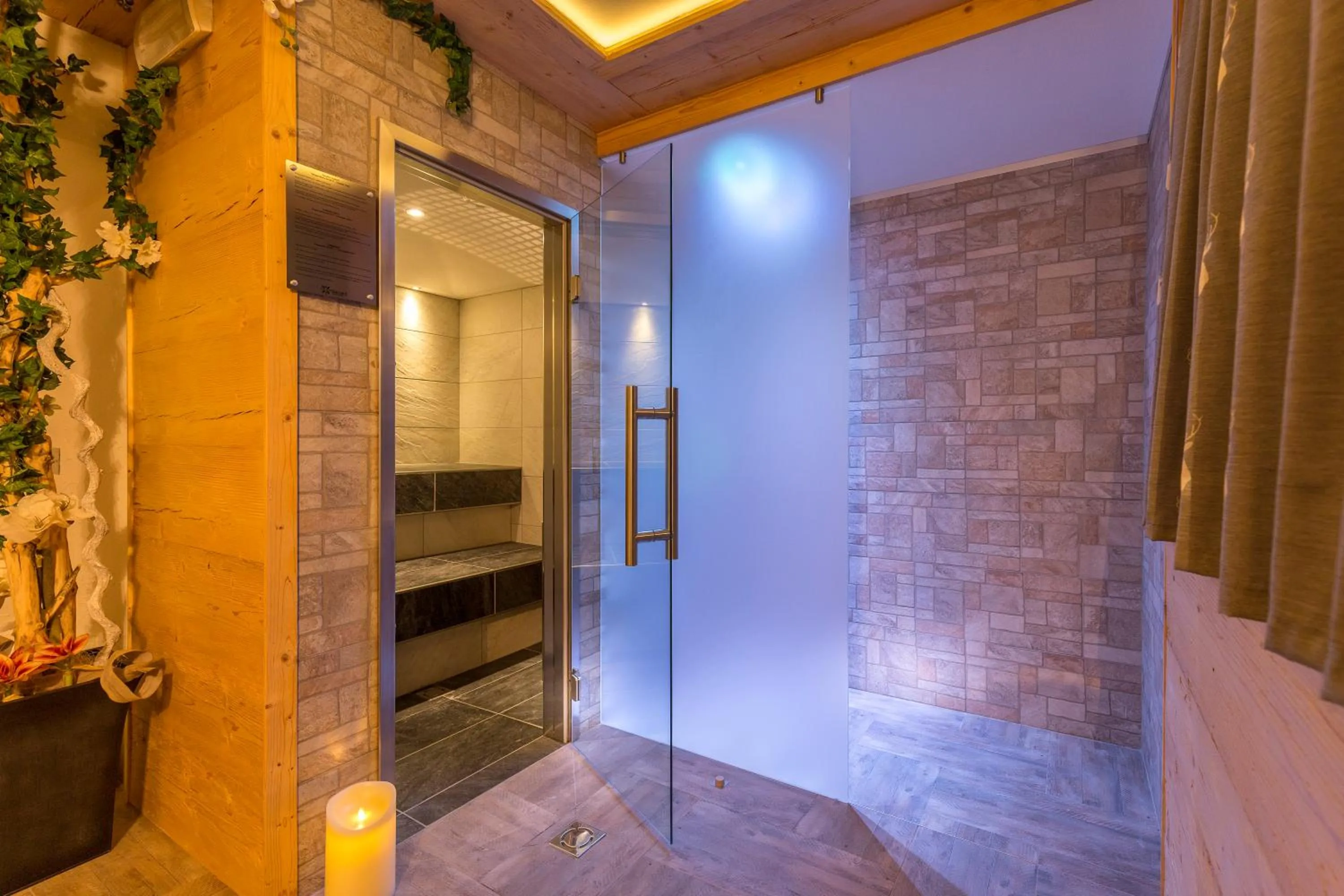 Steam room in Garnì Prà Fiorì