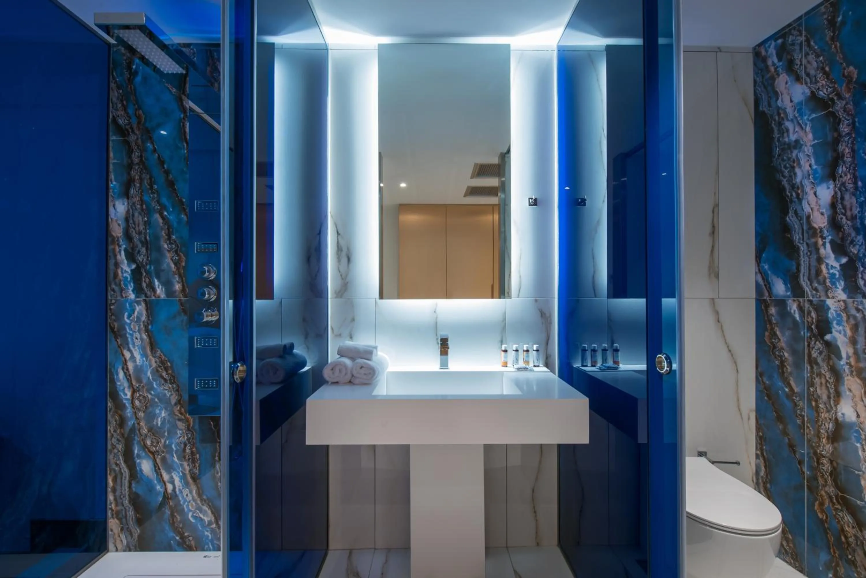 Bathroom in I Resort Beach Hotel & Spa