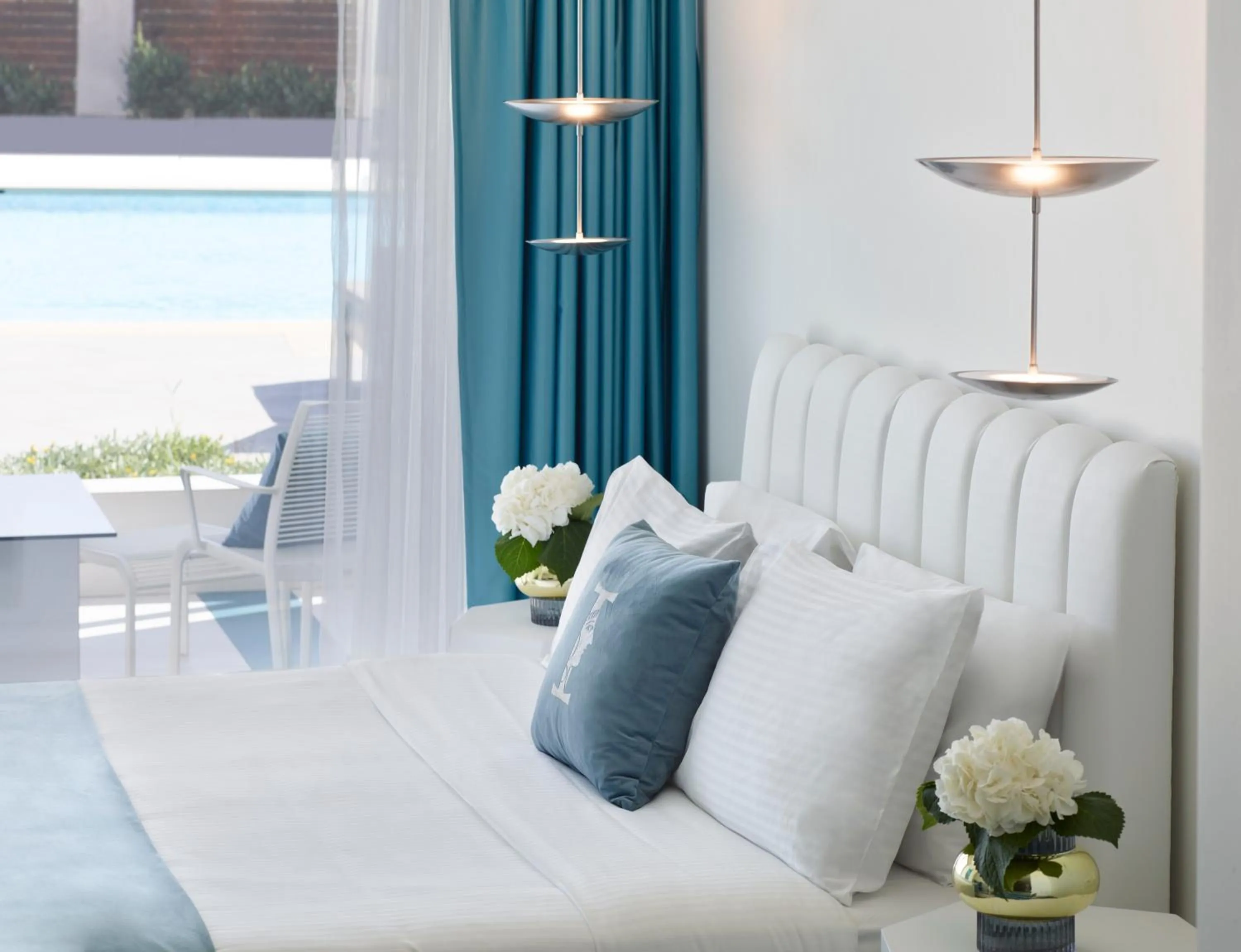 Bed in I Resort Beach Hotel & Spa