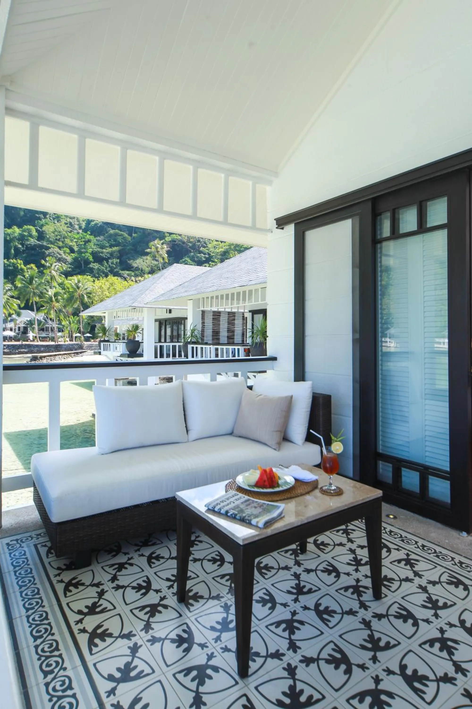 Patio in El Nido Resorts Lagen Island