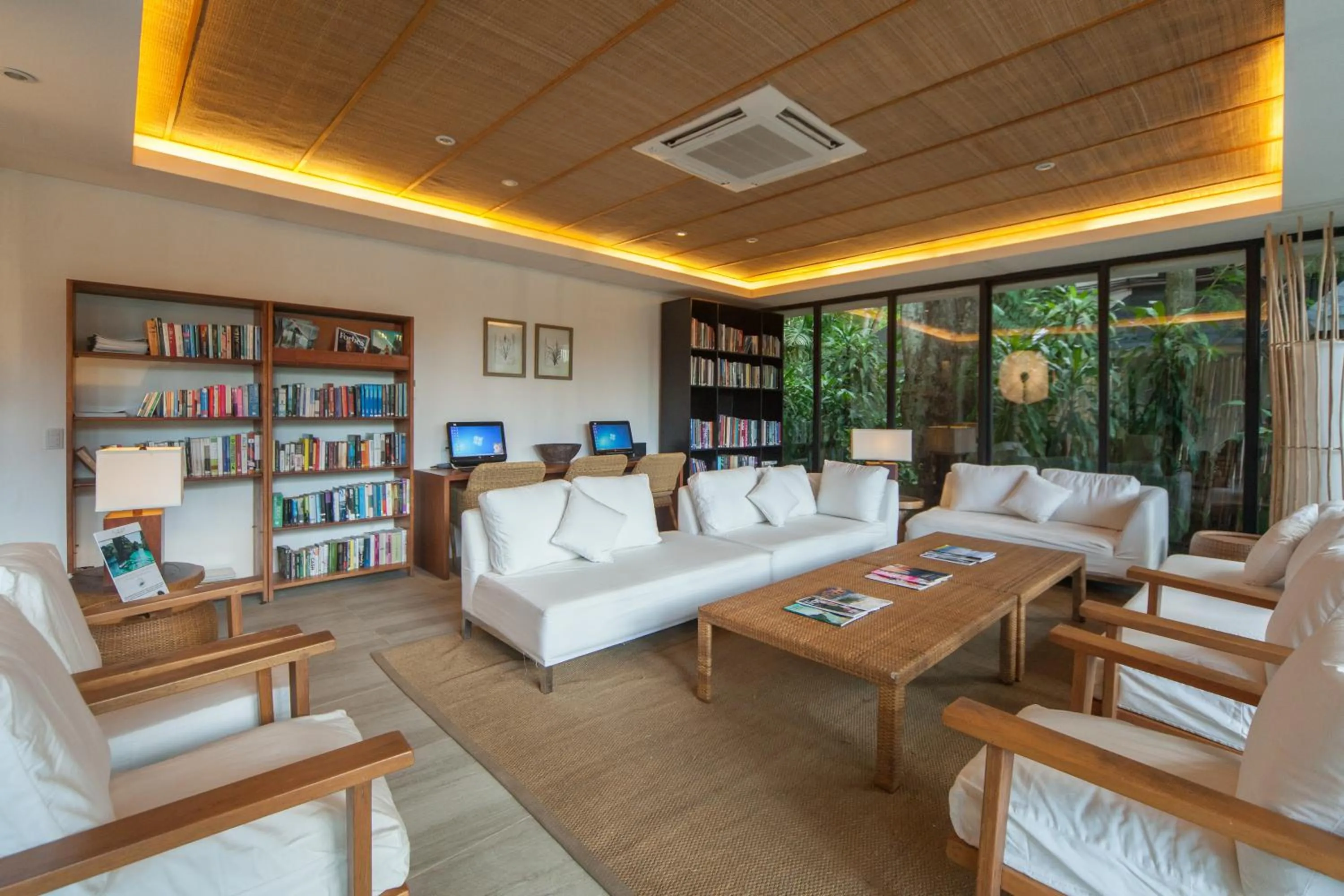 Library in El Nido Resorts Lagen Island