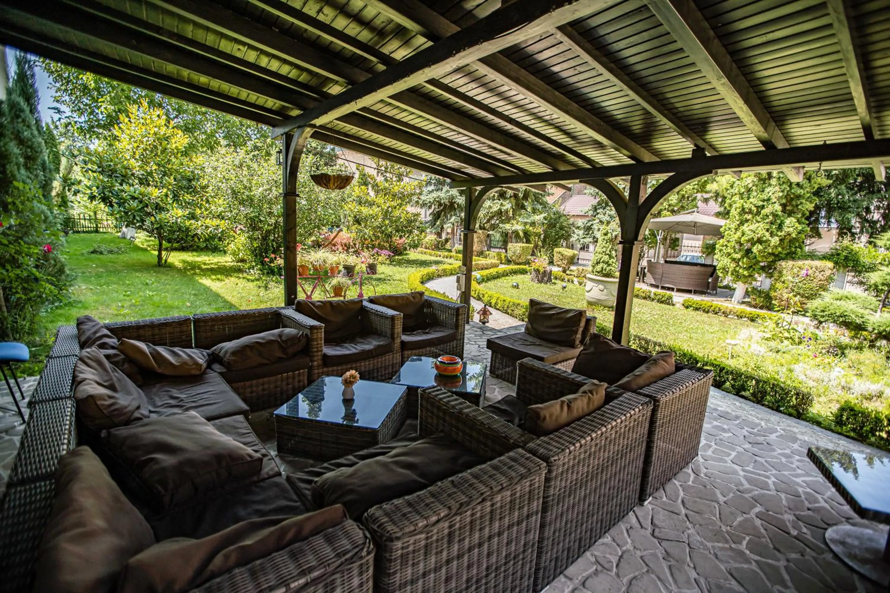 Seating area in Villa Venus