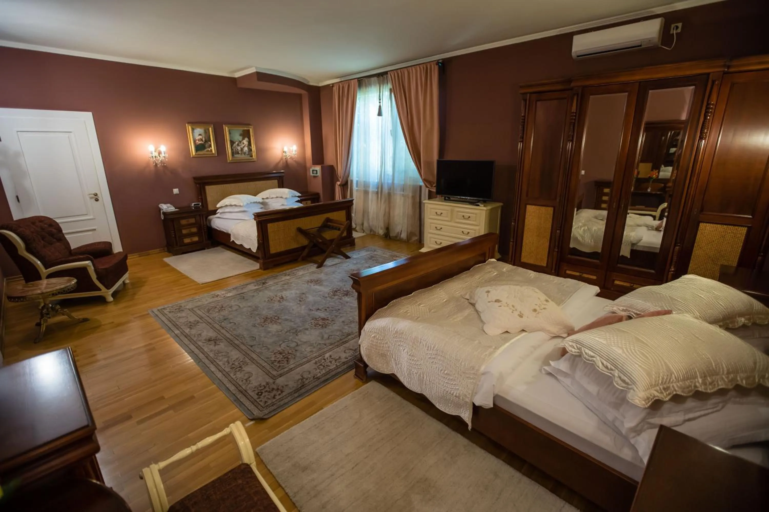 Bed in Villa Venus