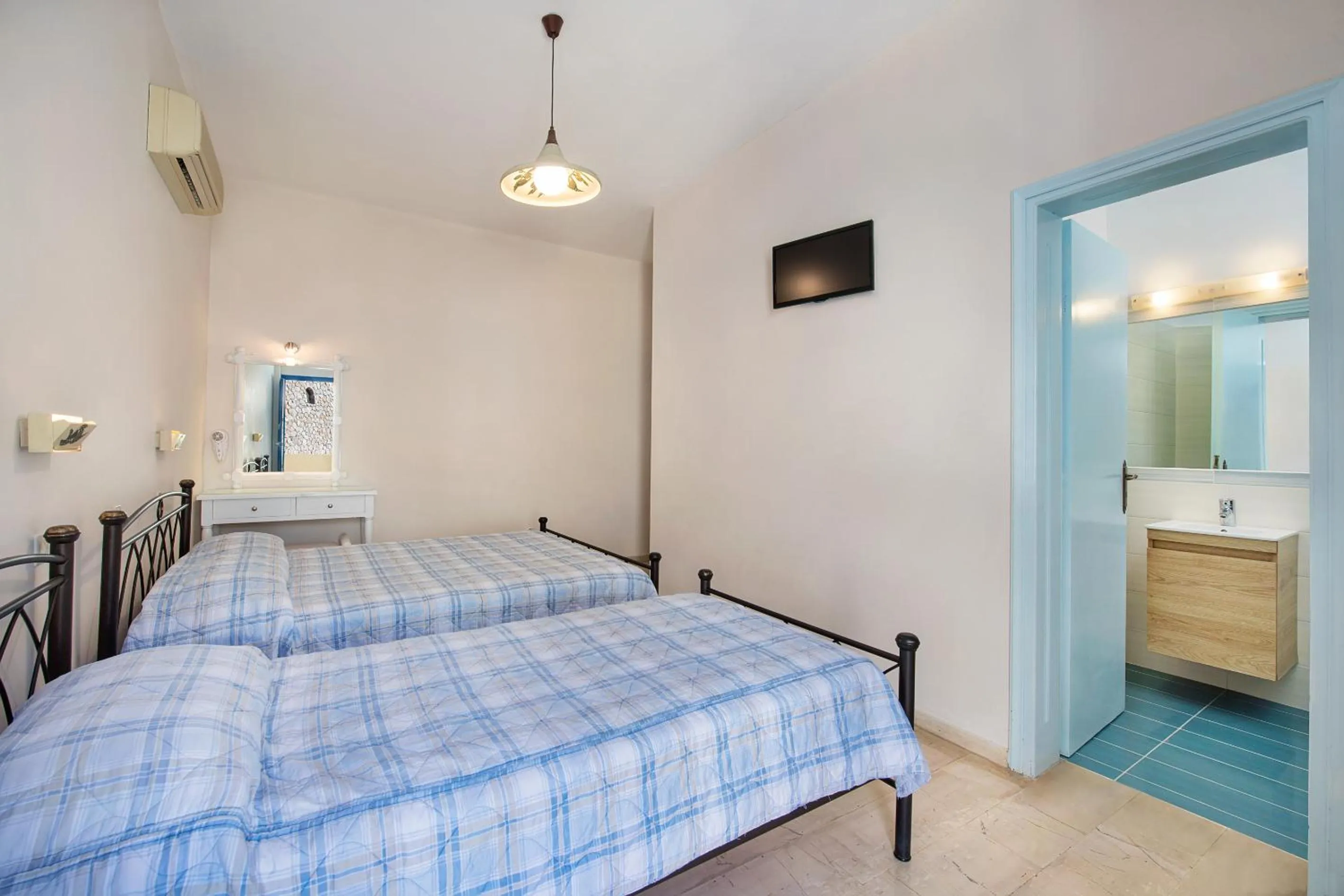 Bed in Anatoli Hotel & Spa