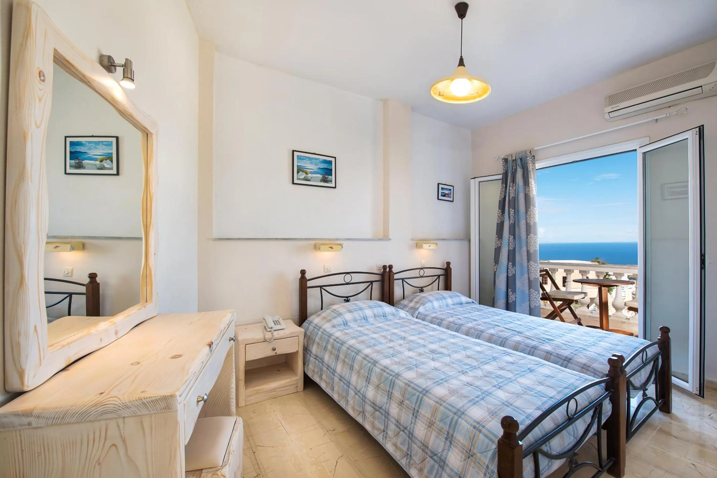 Bed in Anatoli Hotel & Spa