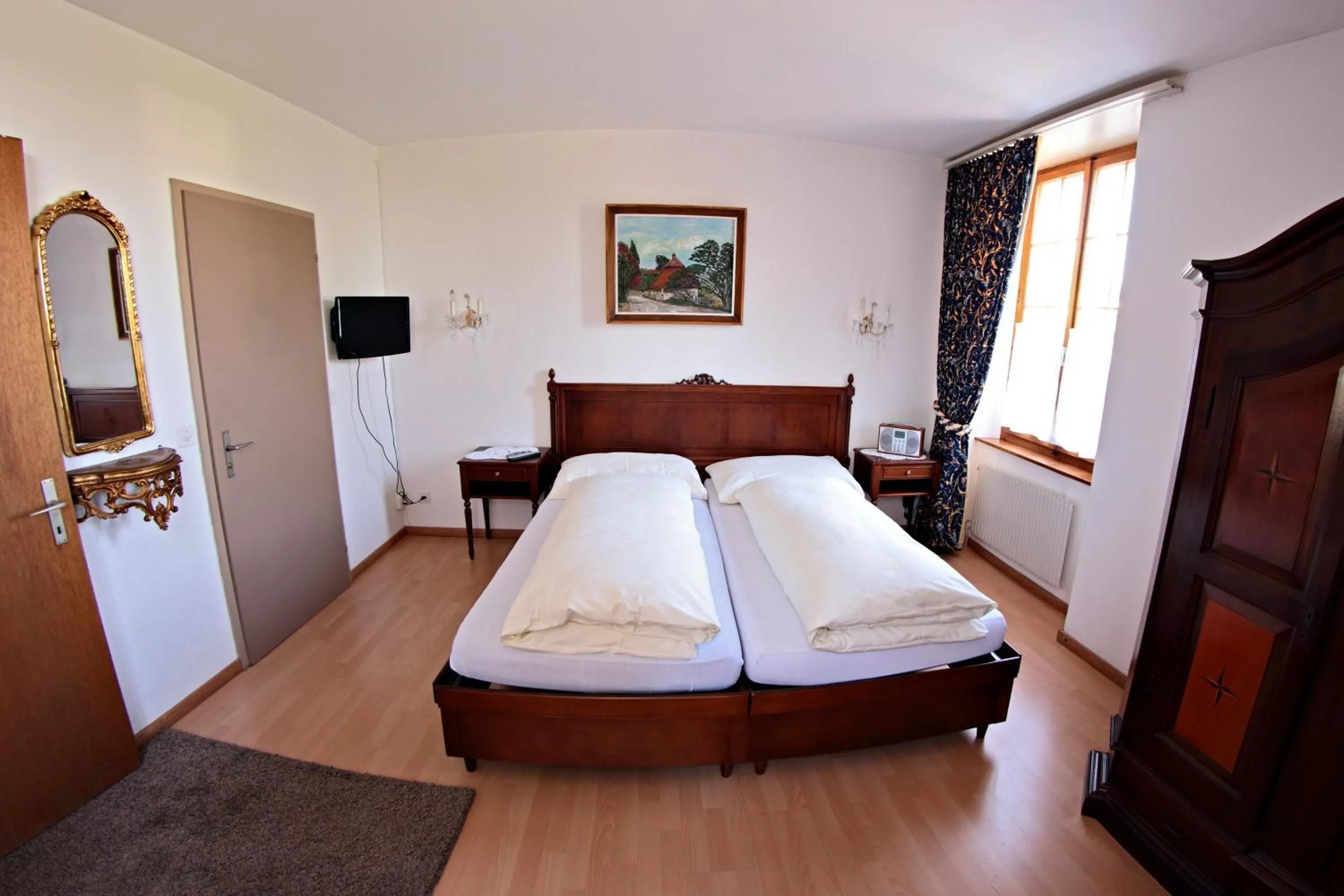 Bed in Gasthof National