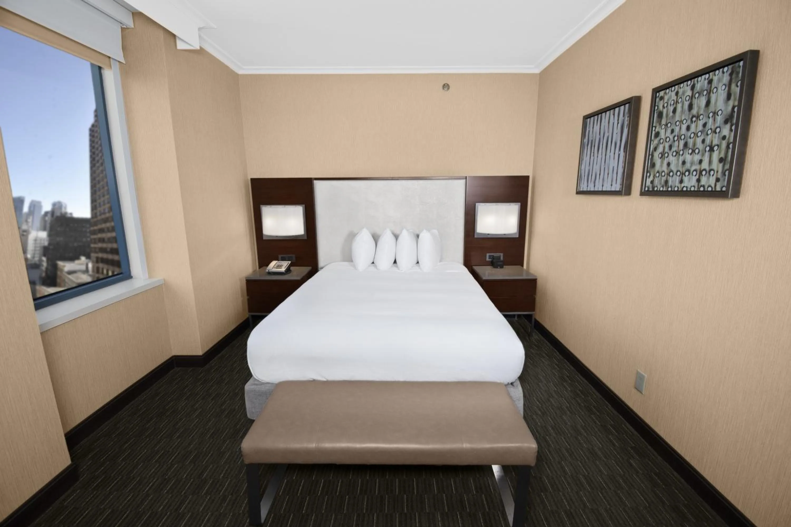 Bedroom, Bed in Hilton San Francisco Union Square