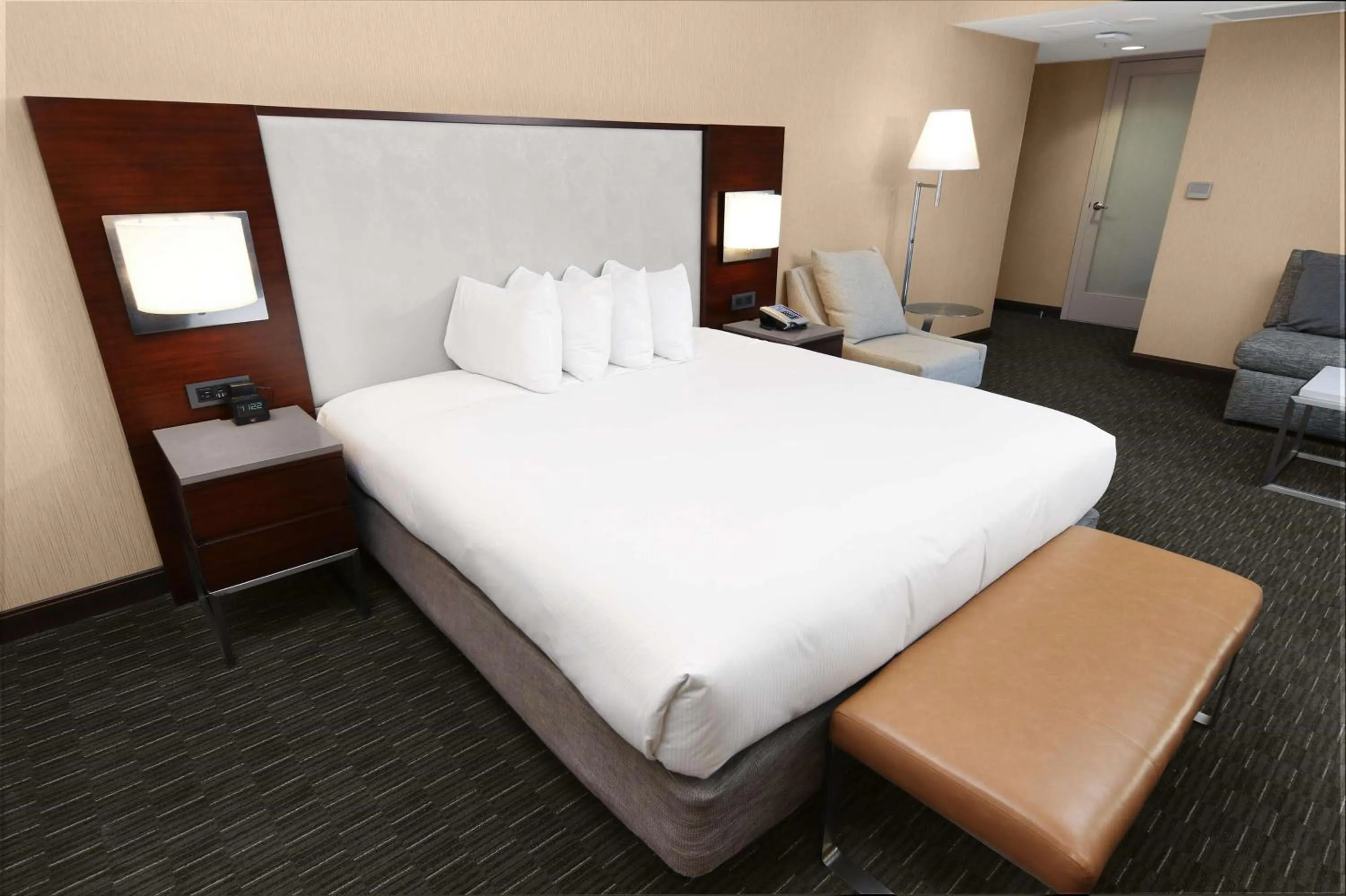 Bed in Hilton San Francisco Union Square