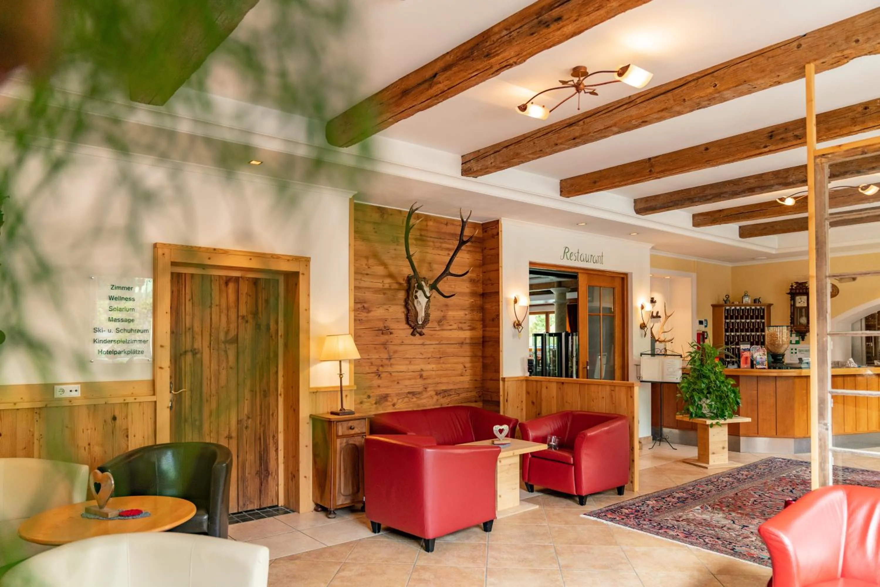 Lobby or reception in Sport & Familienhotel Bärenwirt