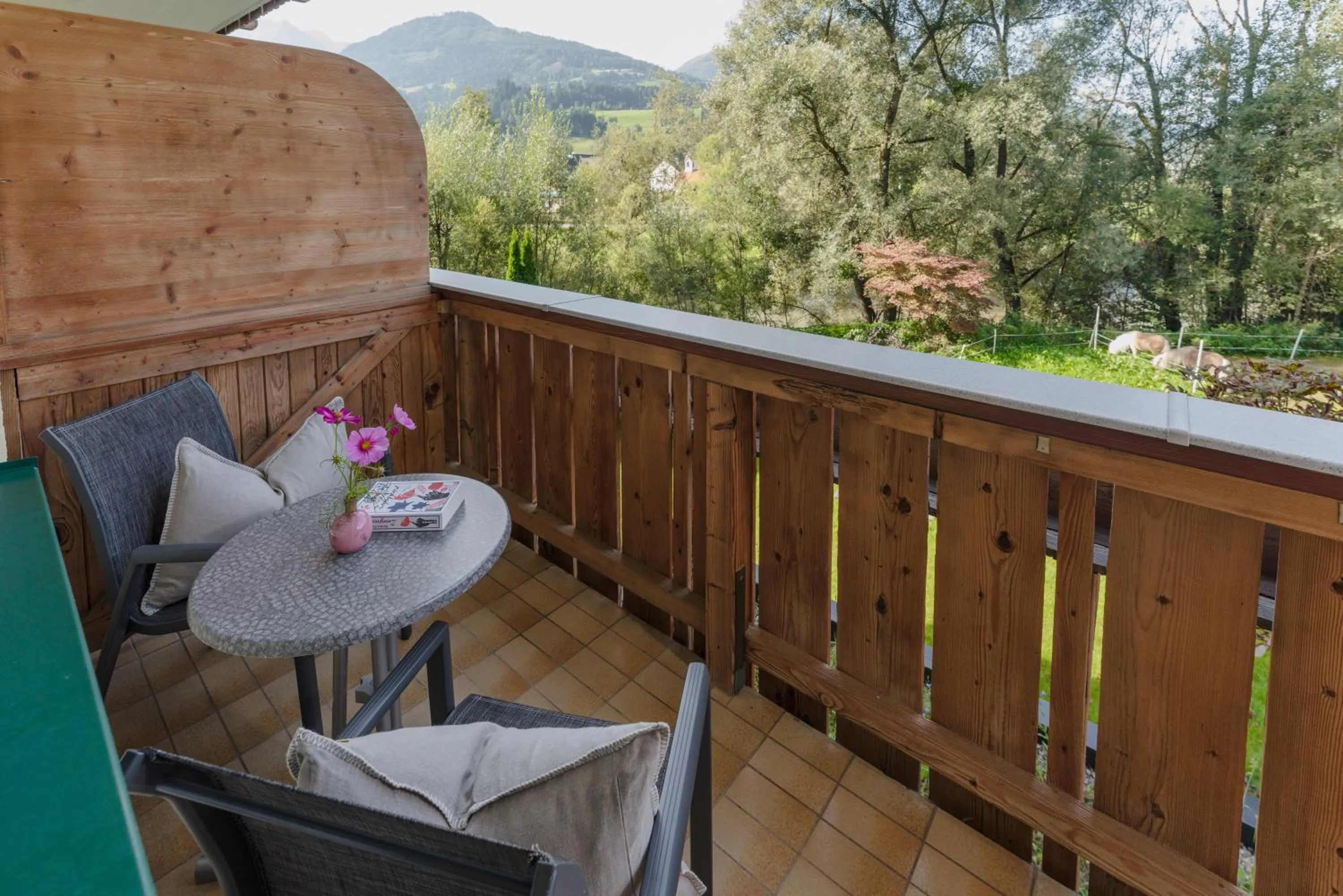 Balcony/Terrace in Sport & Familienhotel Bärenwirt