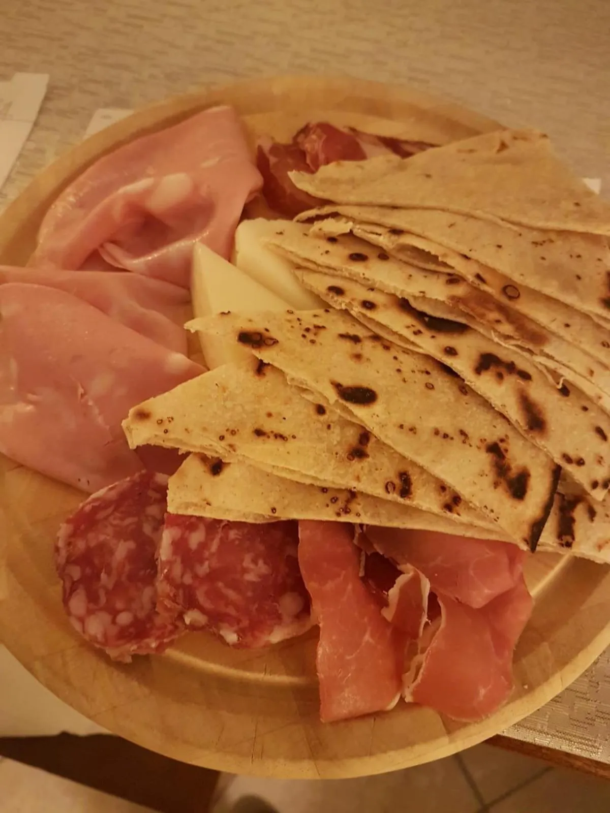 Food and drinks in Hotel Roma