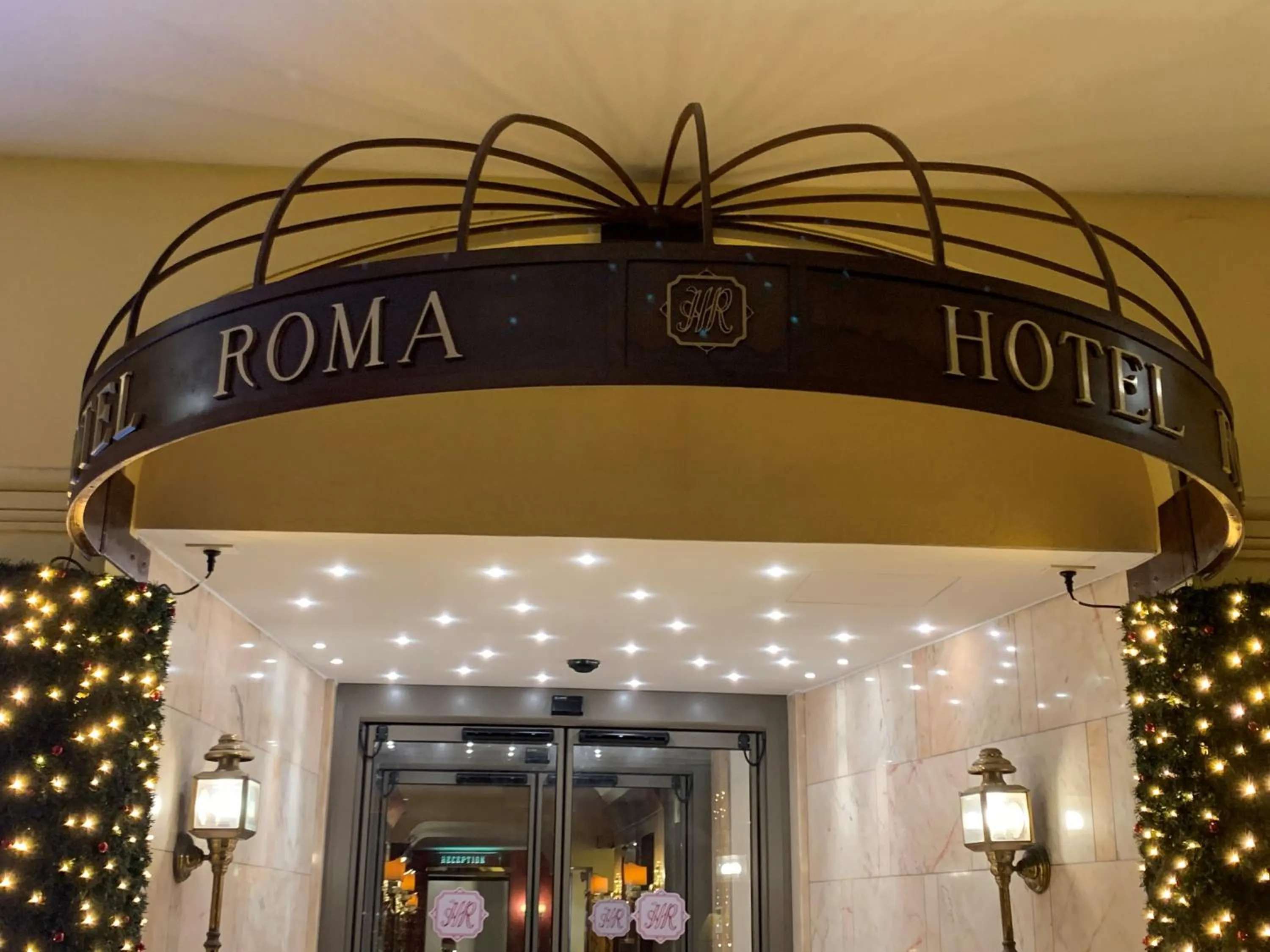 Facade/entrance in Hotel Roma