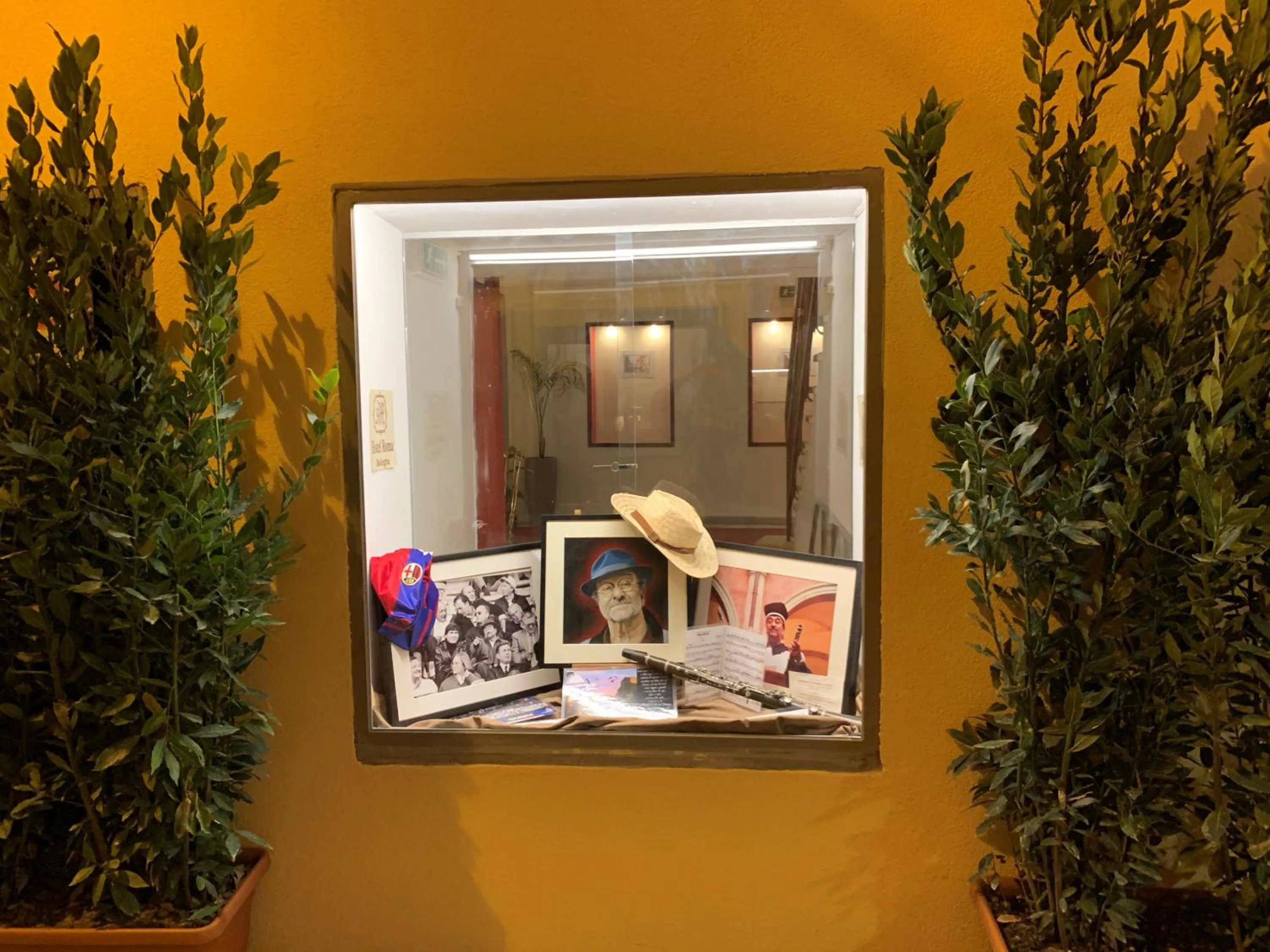 Decorative detail in Hotel Roma