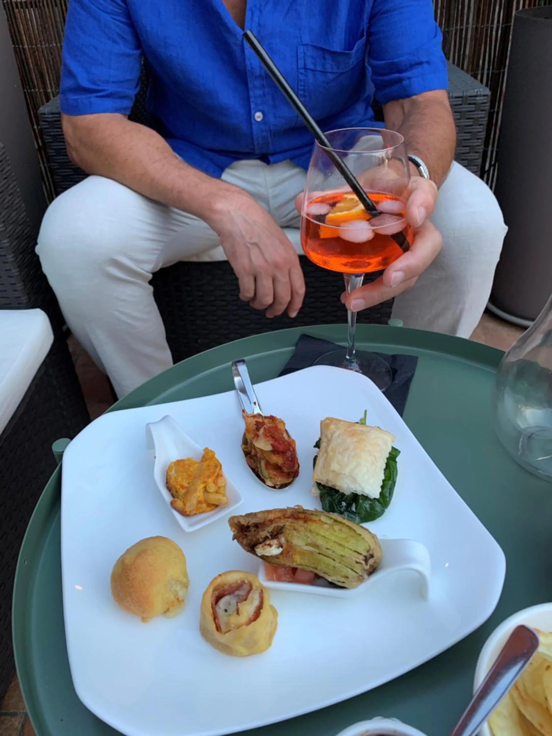 Balcony/Terrace in Hotel Roma