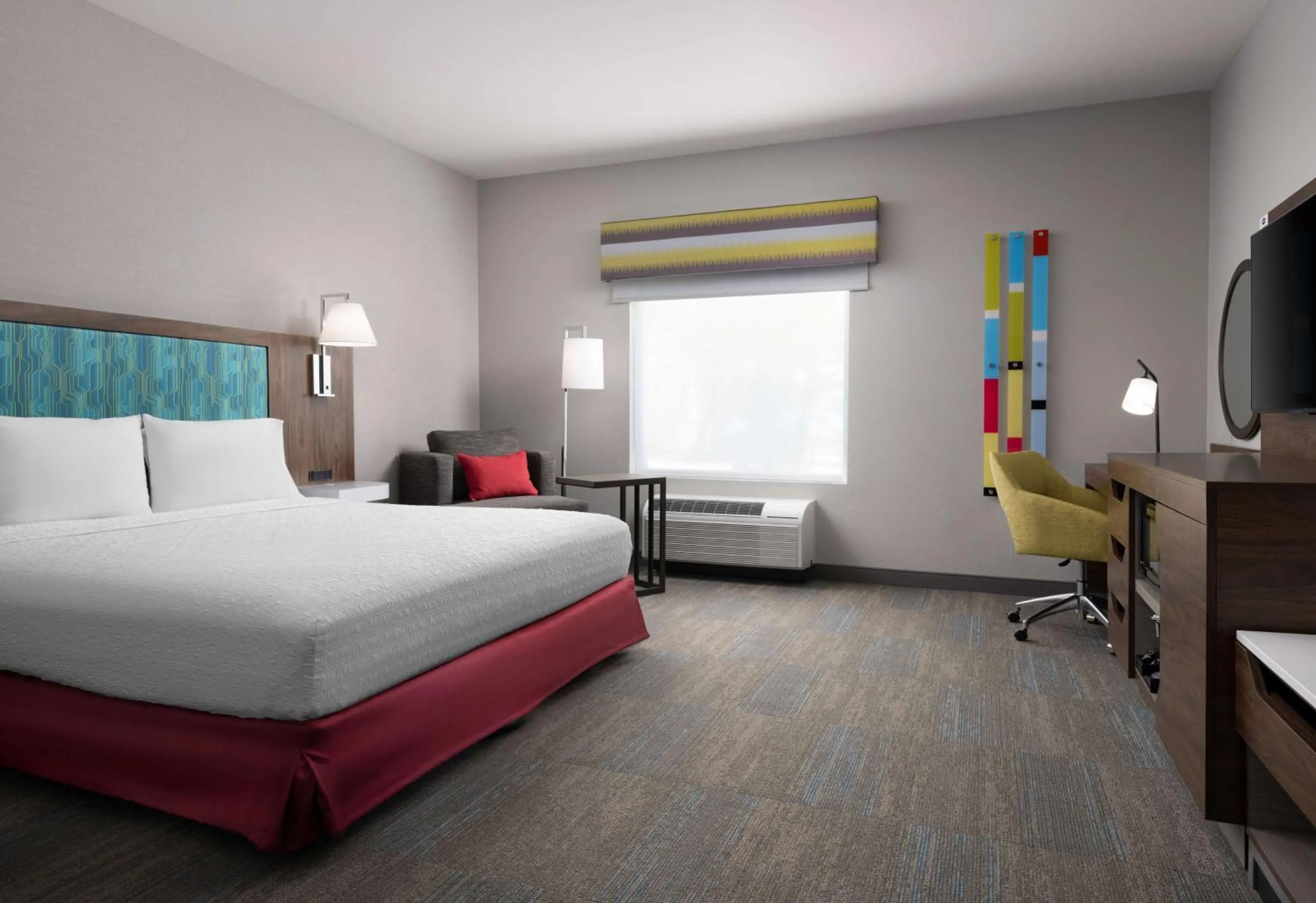 Bedroom, Bed in Hampton Inn San Diego/Del Mar