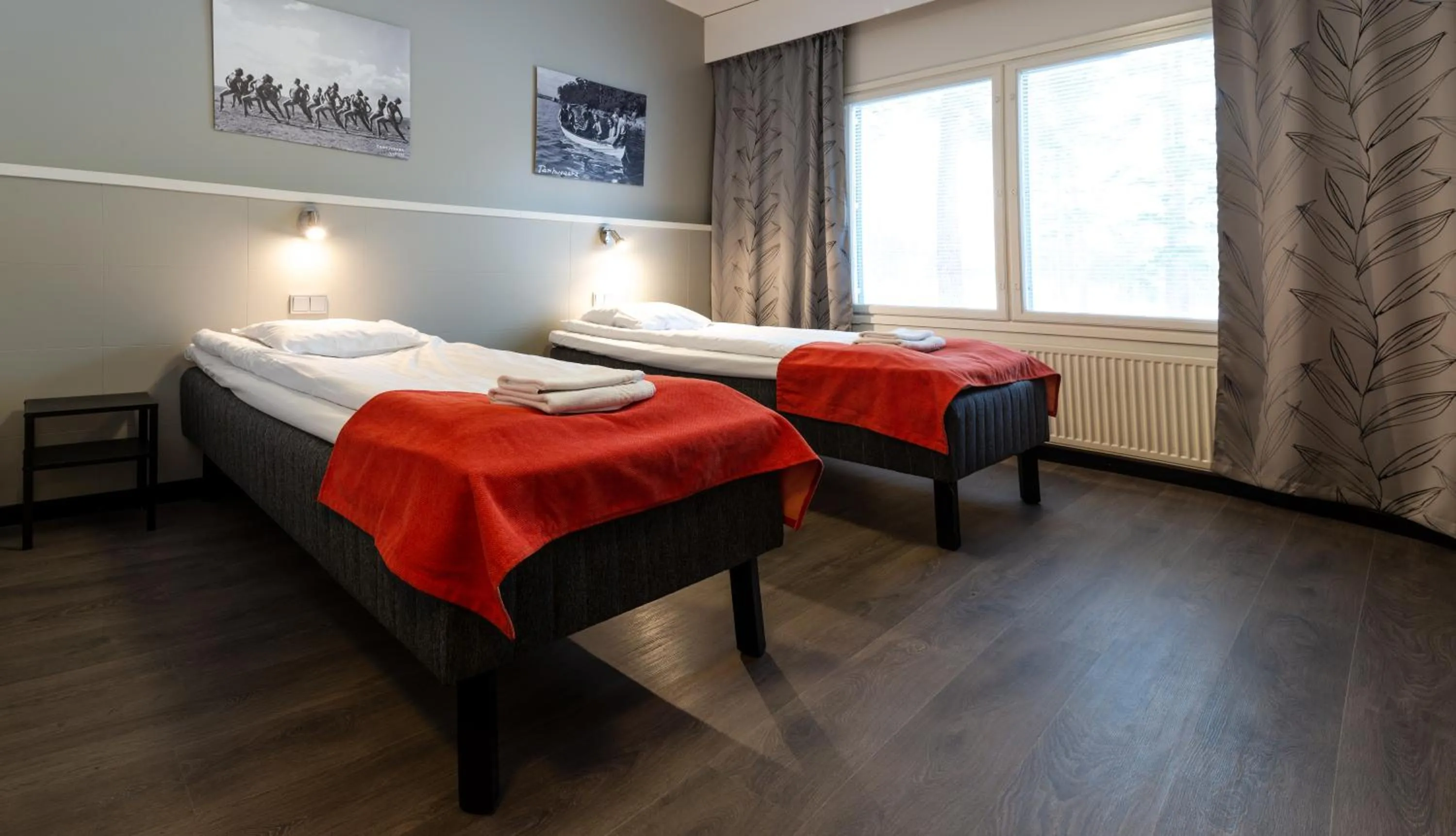 Bed in Tanhuvaara Sport Resort