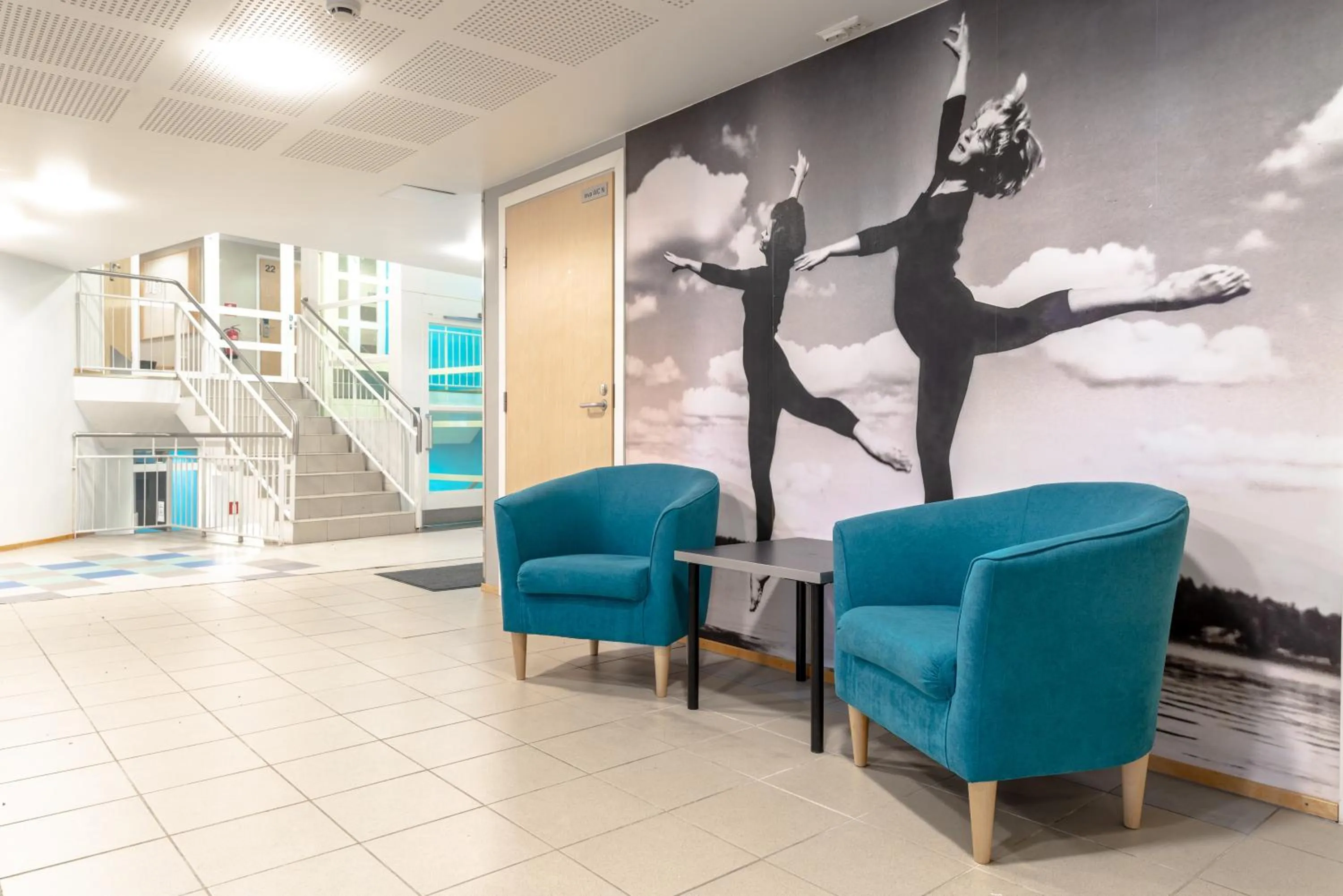 Lobby or reception in Tanhuvaara Sport Resort